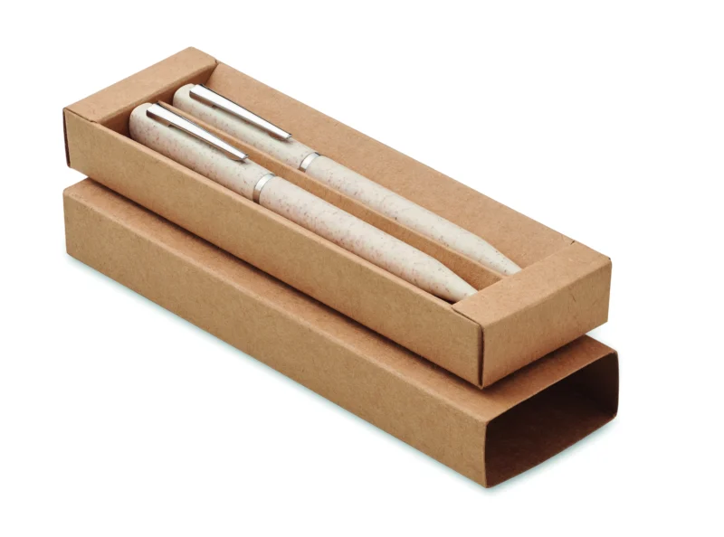 Tarwestro/ABS draaipennen set PEAT Beige