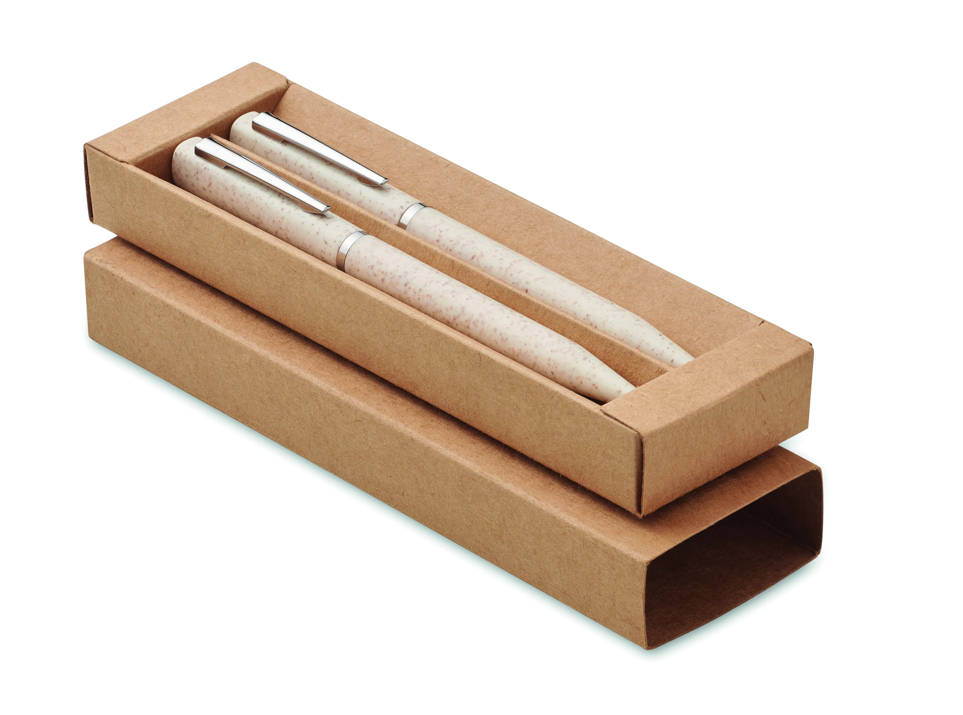 Tarwestro/ABS draaipennen set PEAT Beige