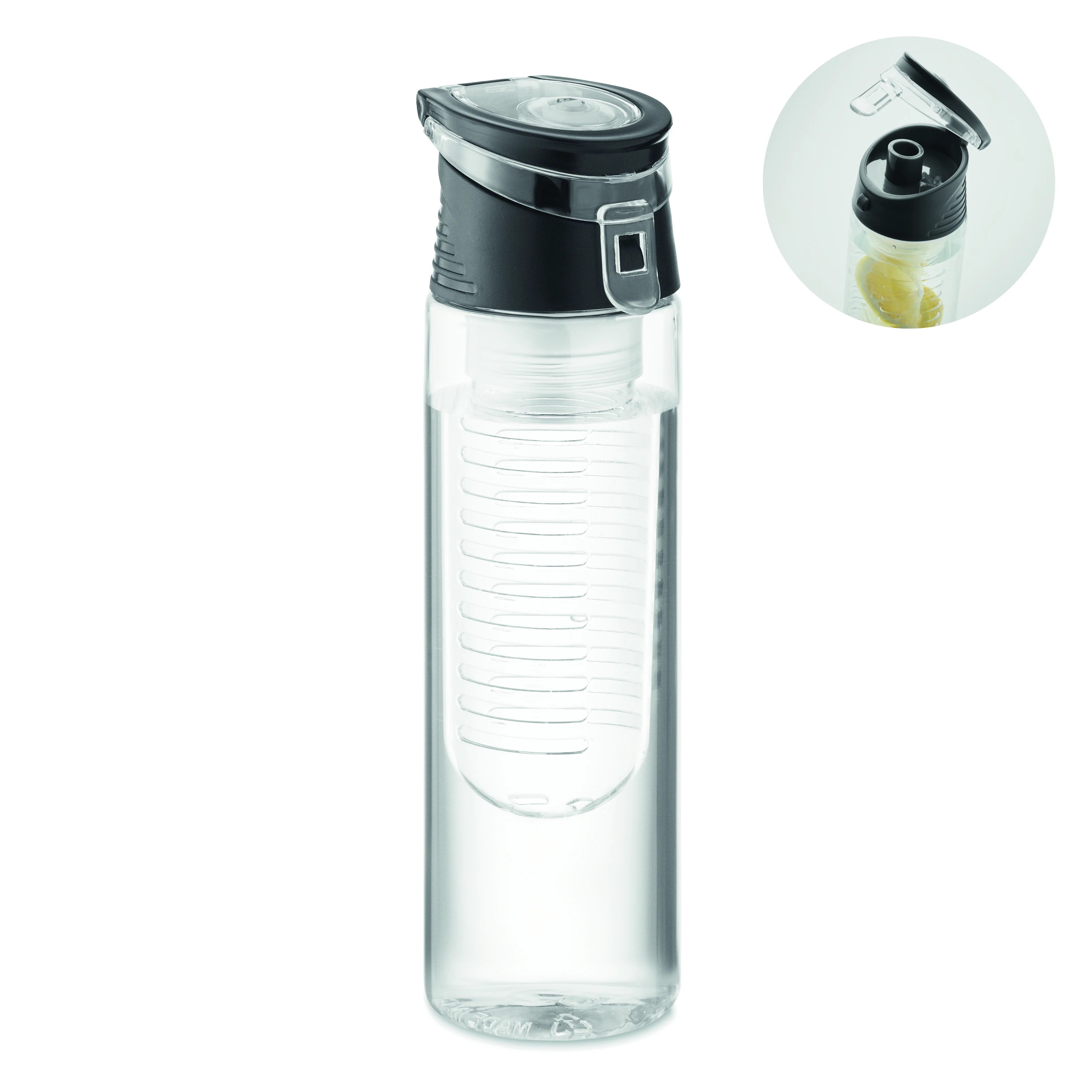 RPET fles 500ml SPORTTLE Zwart