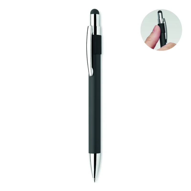 Stylus spinner pen EDD Zwart
