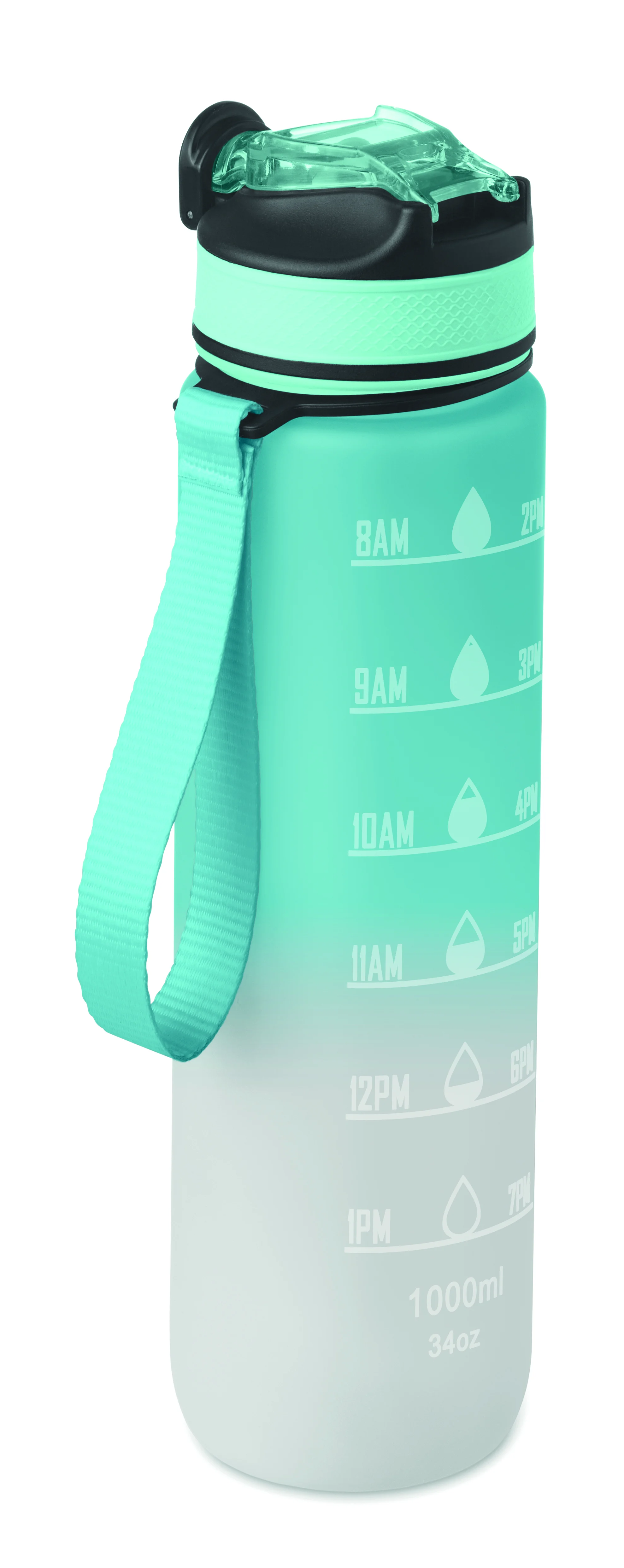 Sportwaterfles RPET 1L ACTIVATE Babyblauw