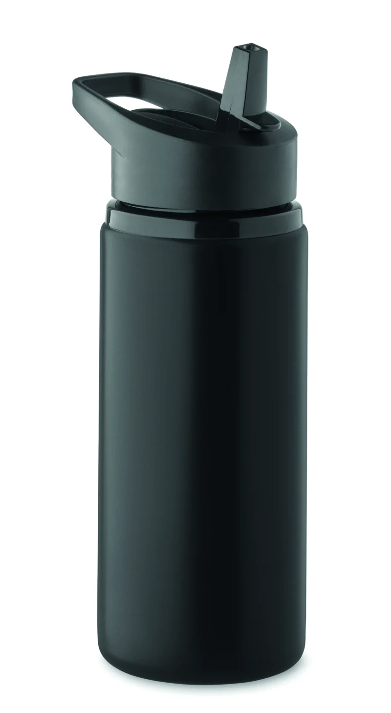 Enkelwandige fles 500ml SPOT Zwart