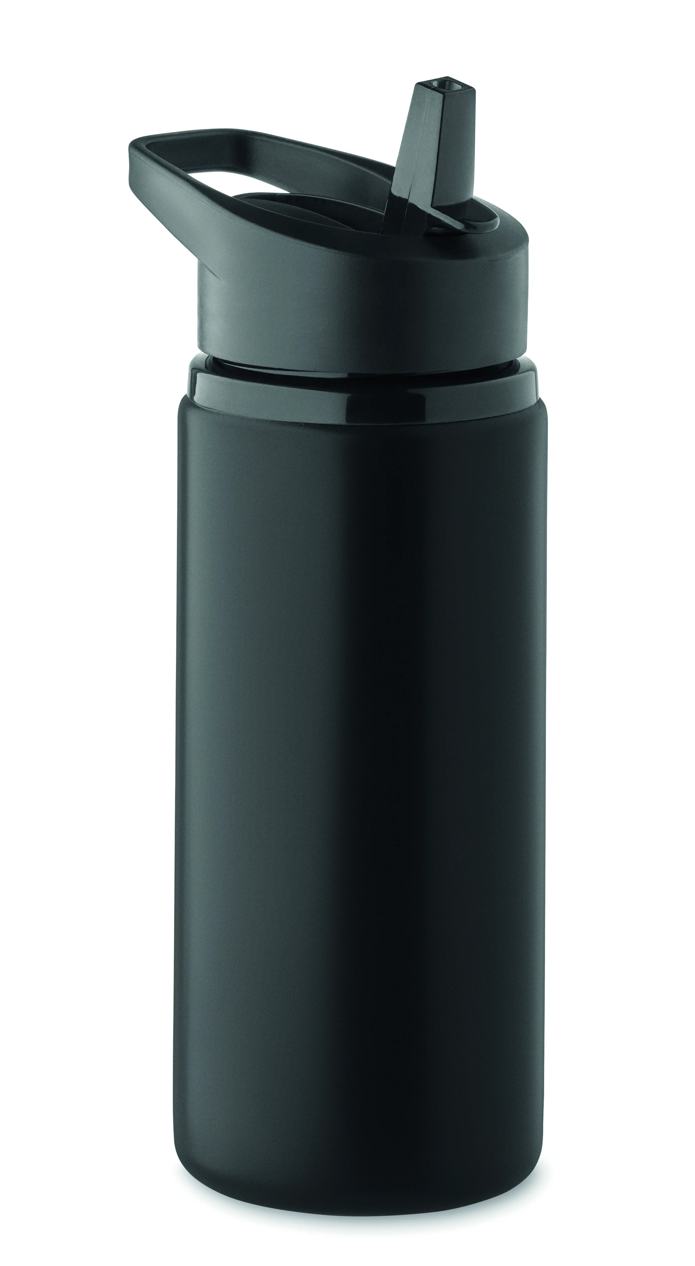 Enkelwandige fles 500ml SPOT Zwart