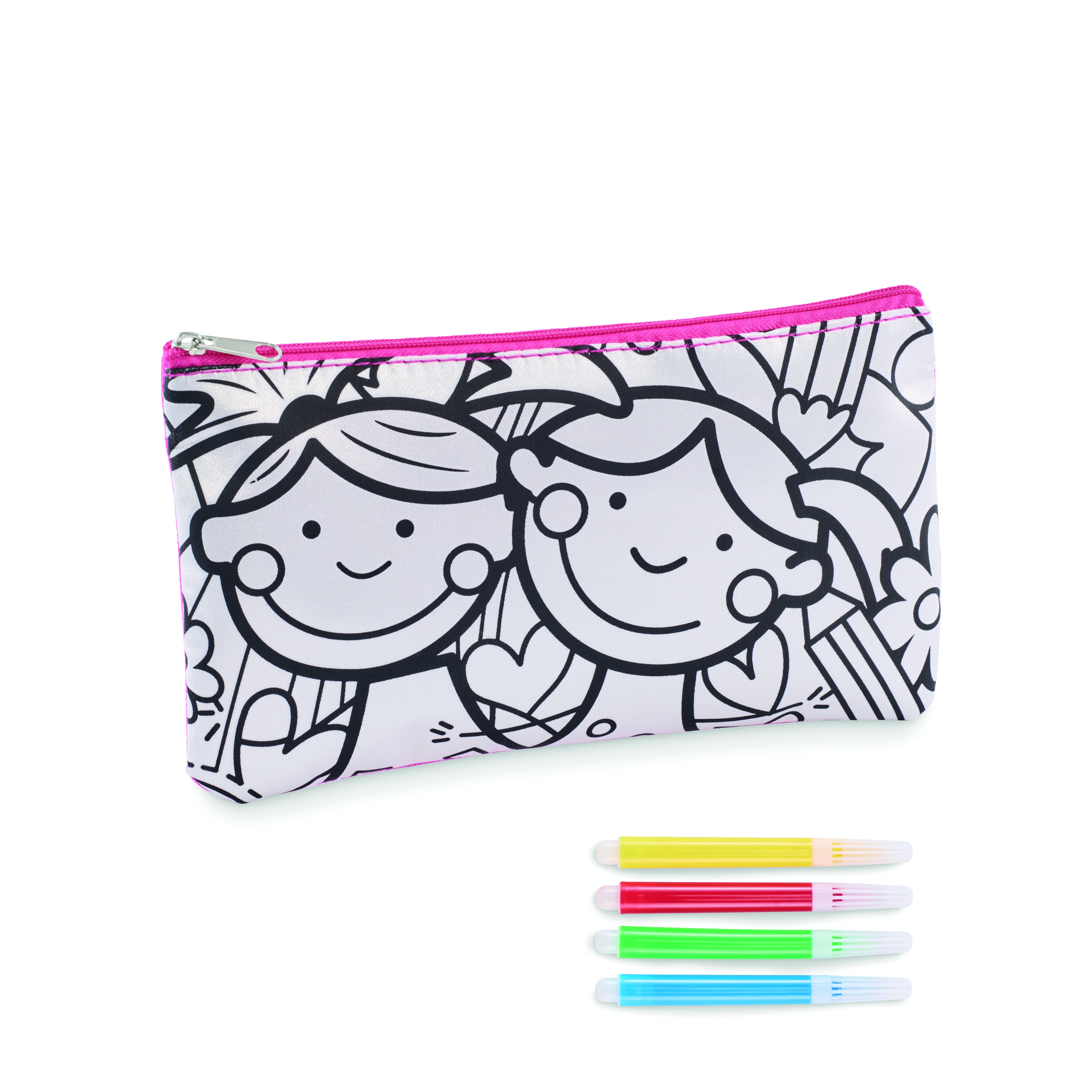 Etui met stiften KIDDO Babyrose