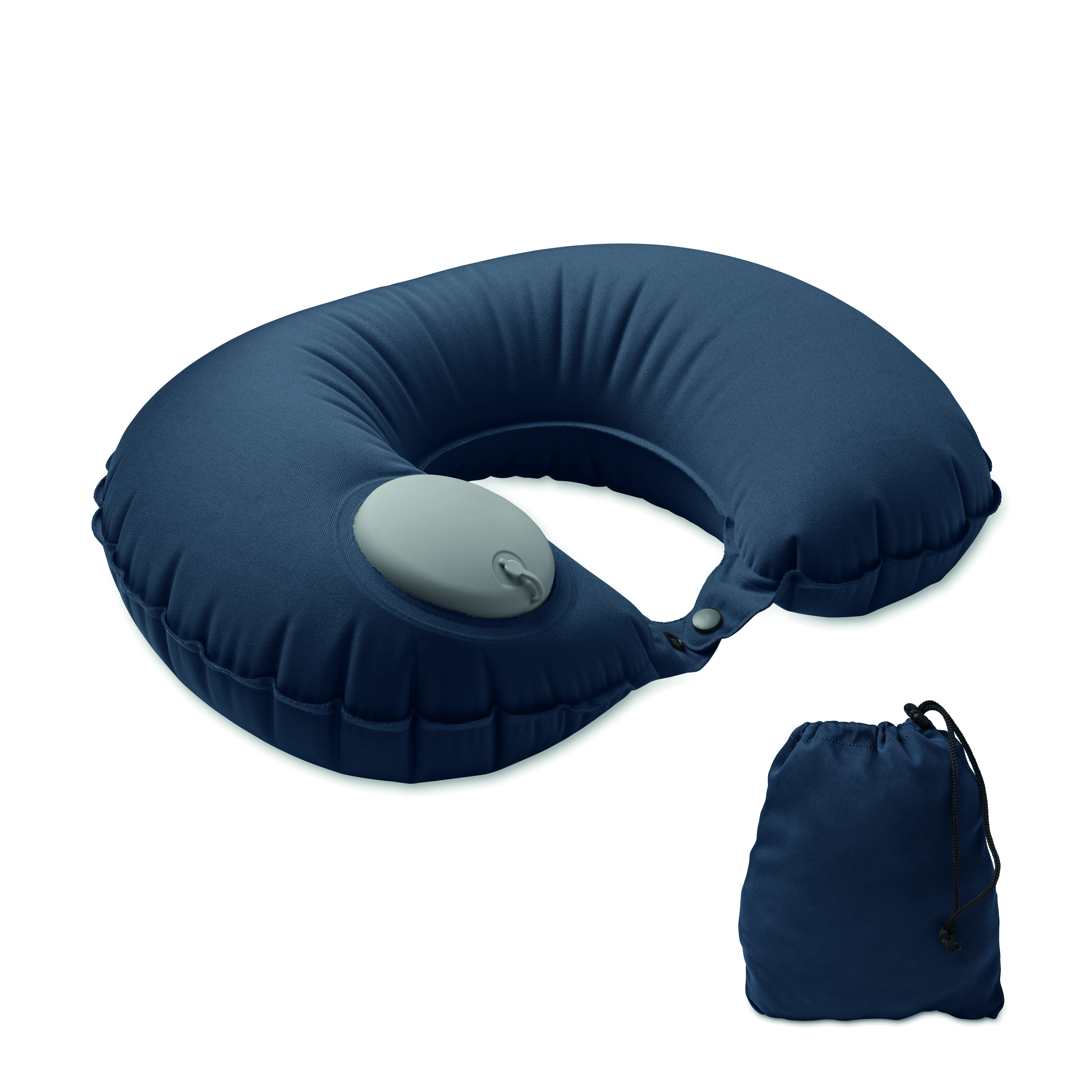 Snel opblaasbaar reiskussen HEDDOW Blauw