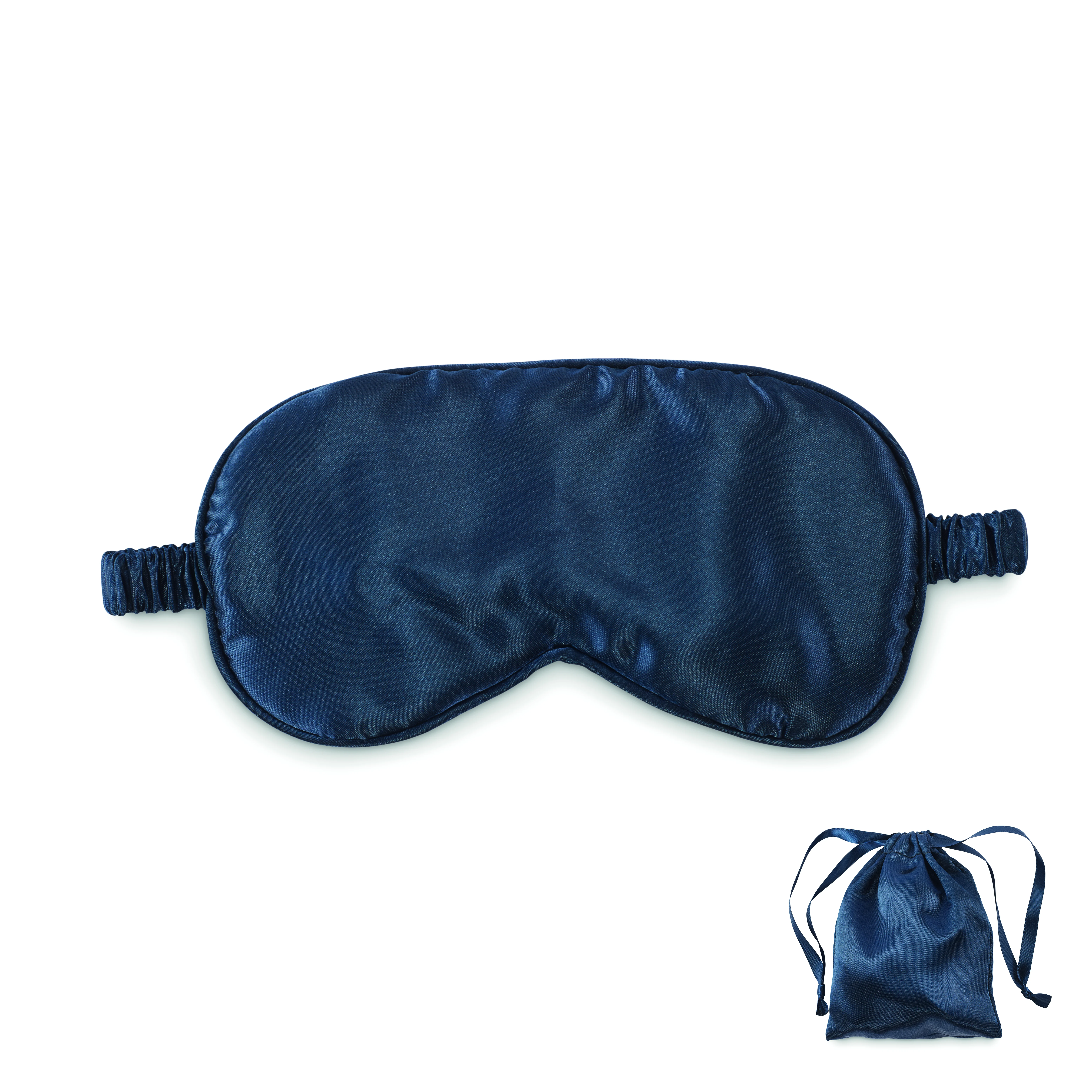 Zacht polyester oogmasker SLEEPY Blauw