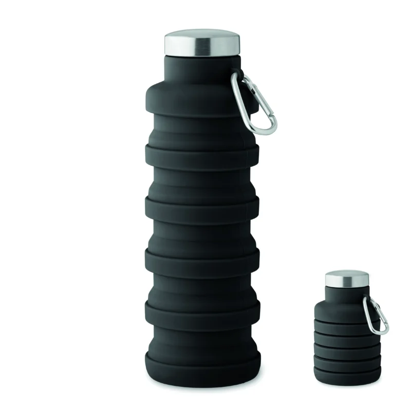 Inklapbare fles 500ml KOLAPSI Zwart