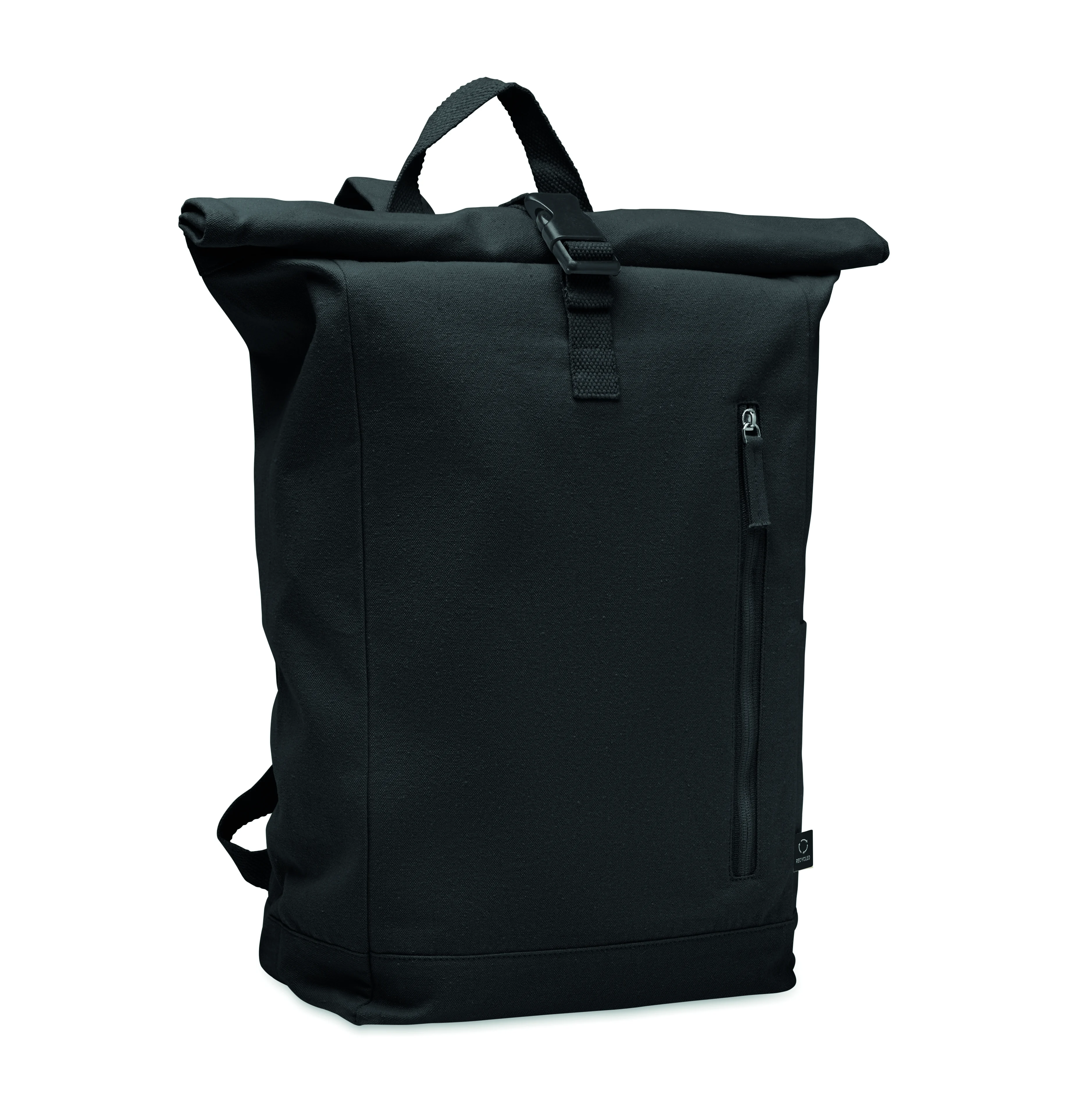 Rolltop rugzak 390gr/m² KAMET Zwart