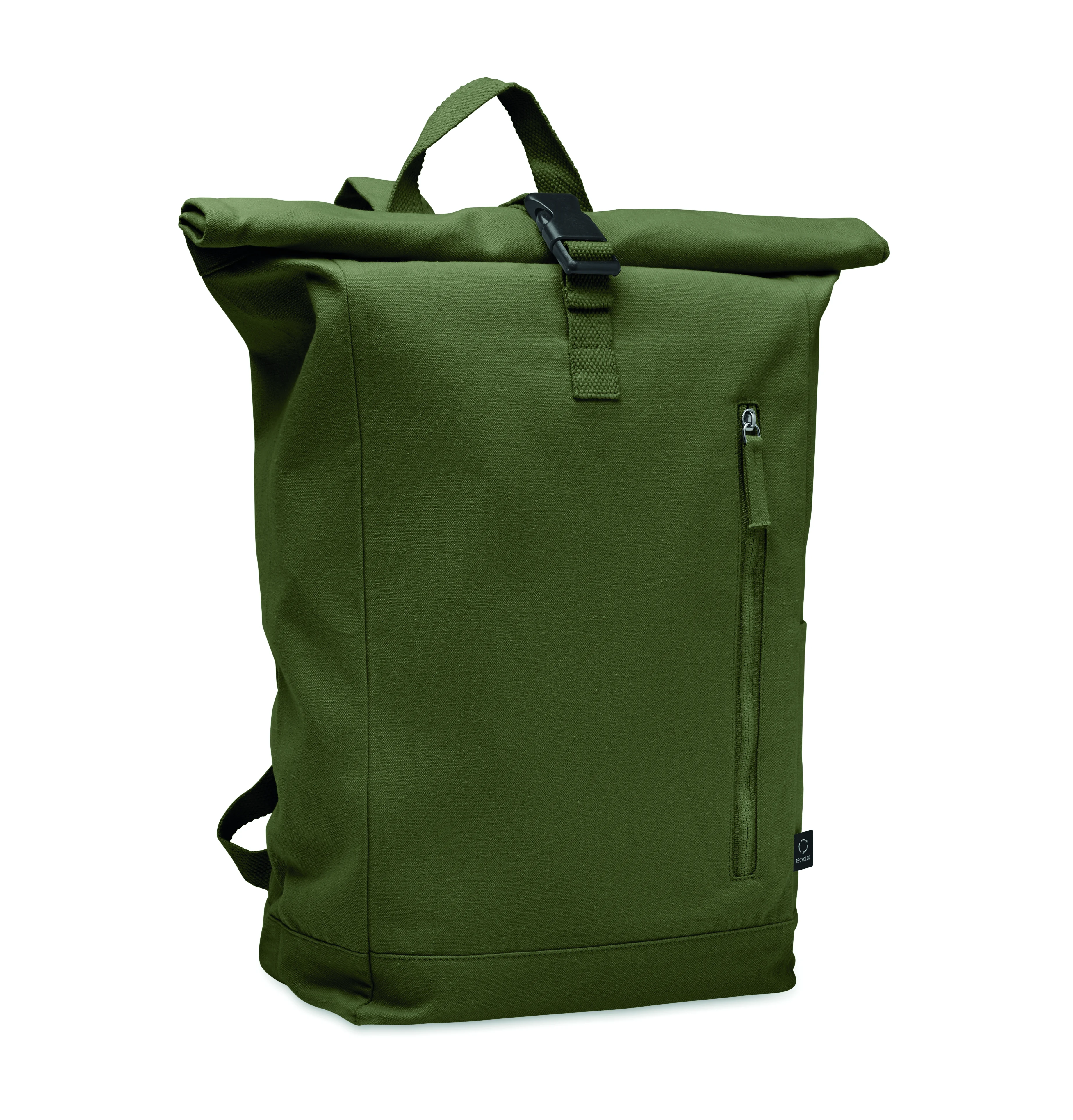 Rolltop rugzak 390gr/m² KAMET Legergroen