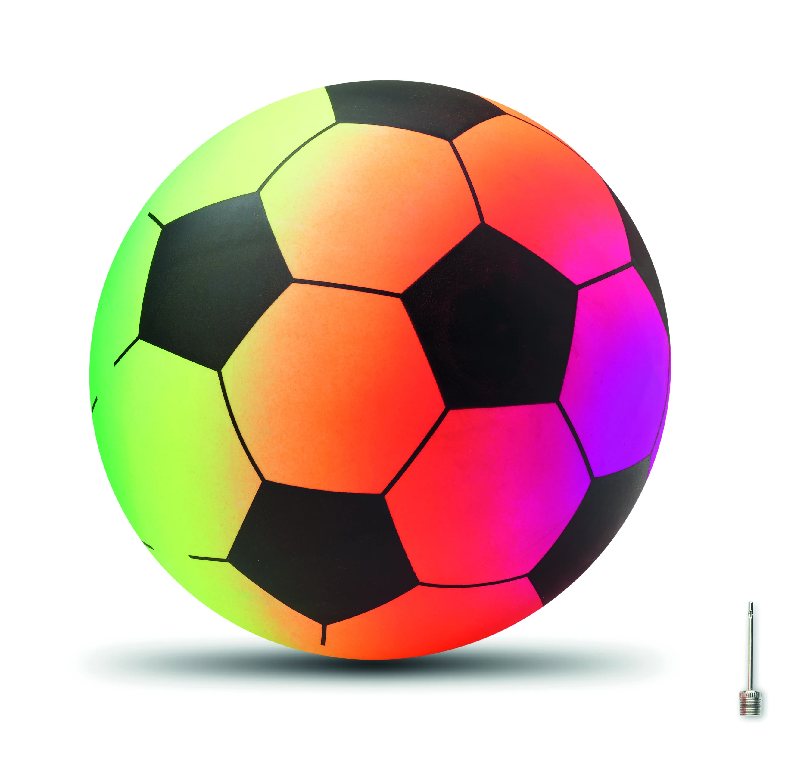 Opblaasbare PVC strandbal RAINBALL Multicolour