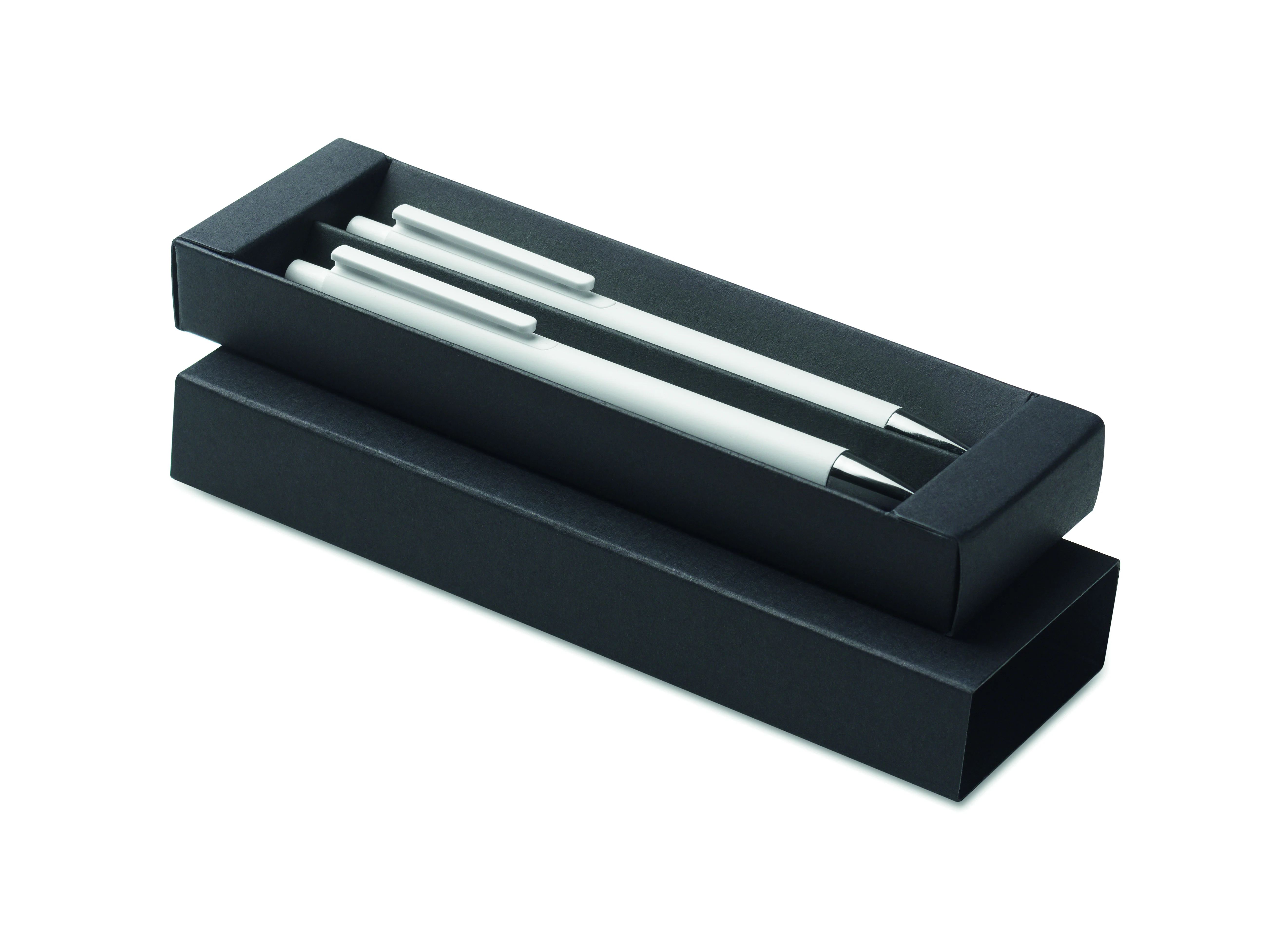 Gerecycled aluminium pennenset ORWELL Wit