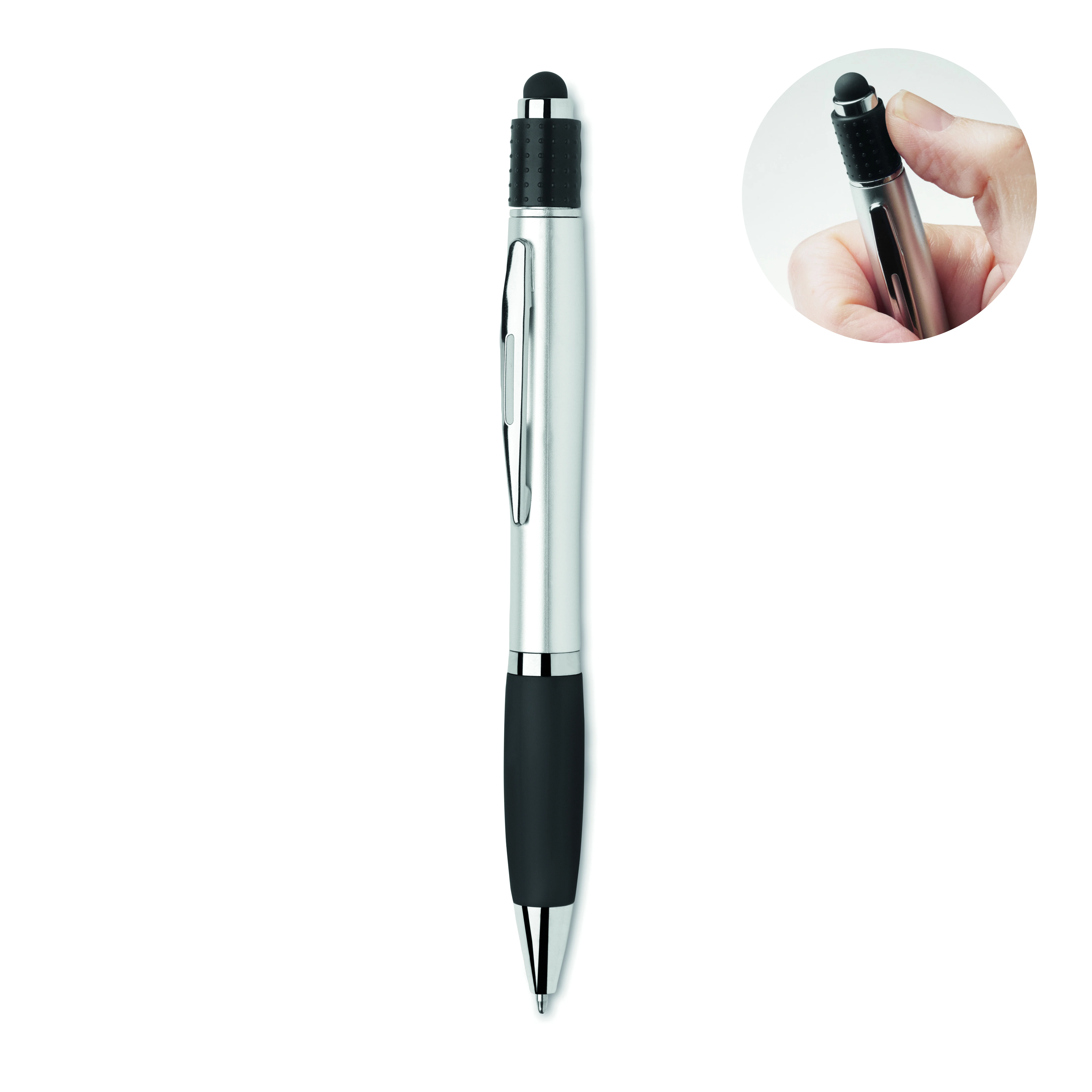 Stylus spinner pen Zwart