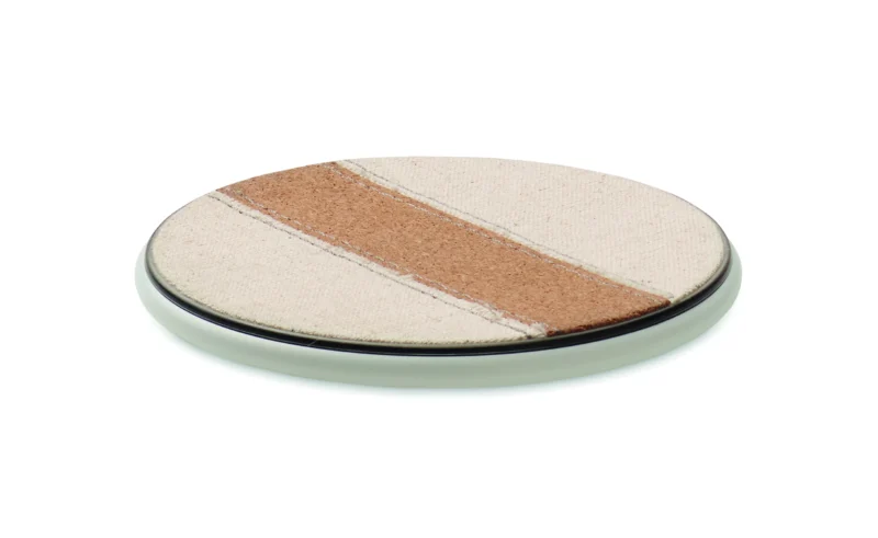 Draadloze oplader van kurk 15W CORTLESS Wit