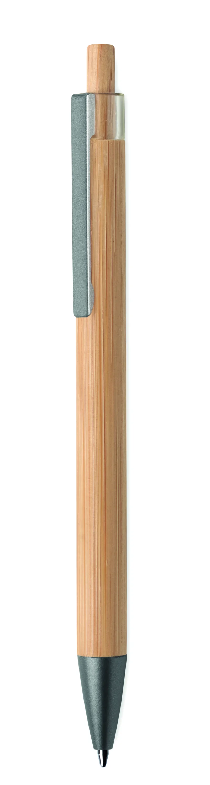 Bamboe balpen met drukknop ITEA Hout
