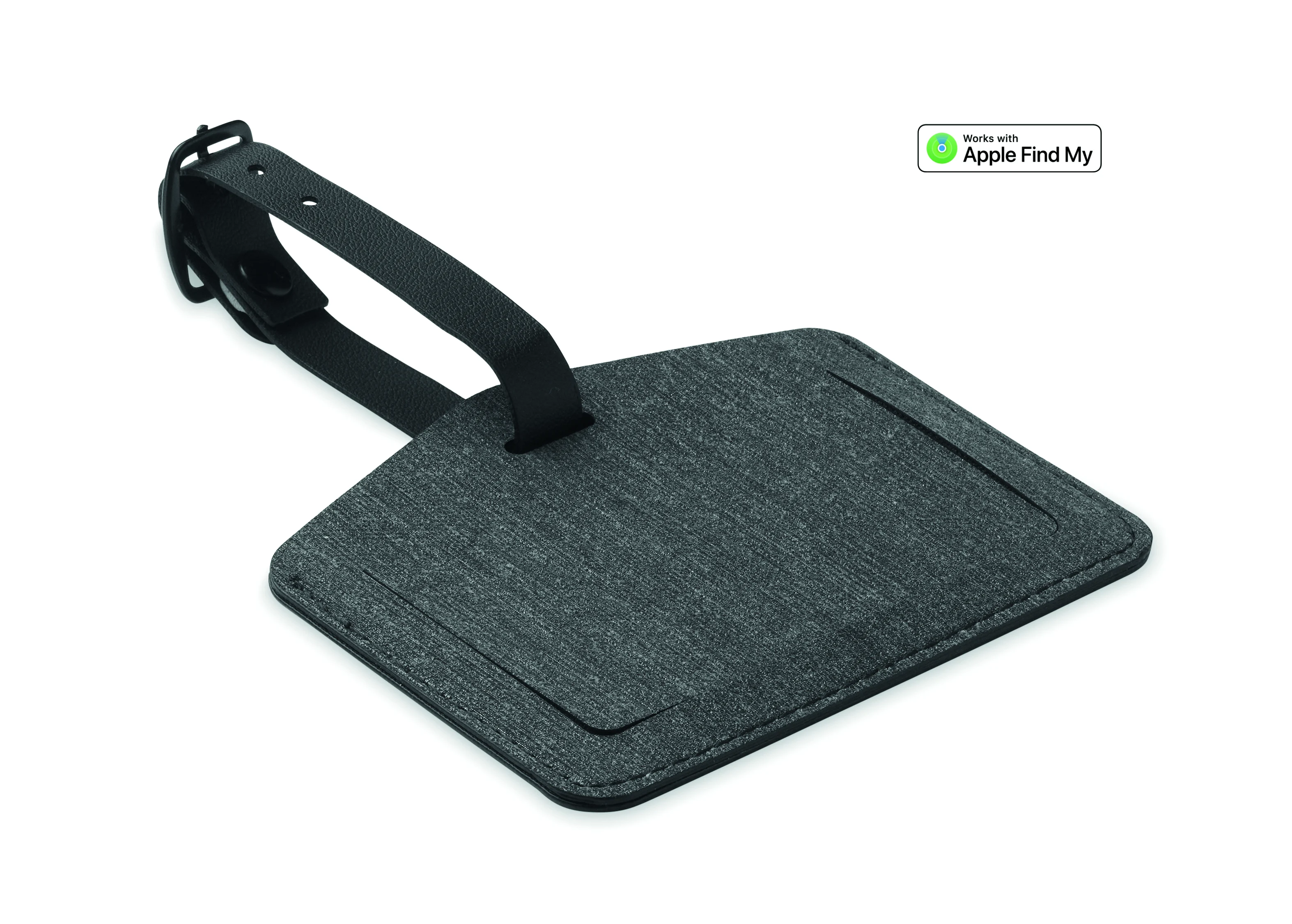 Anti-lost finder bagagelabel TAGSMART Zwart