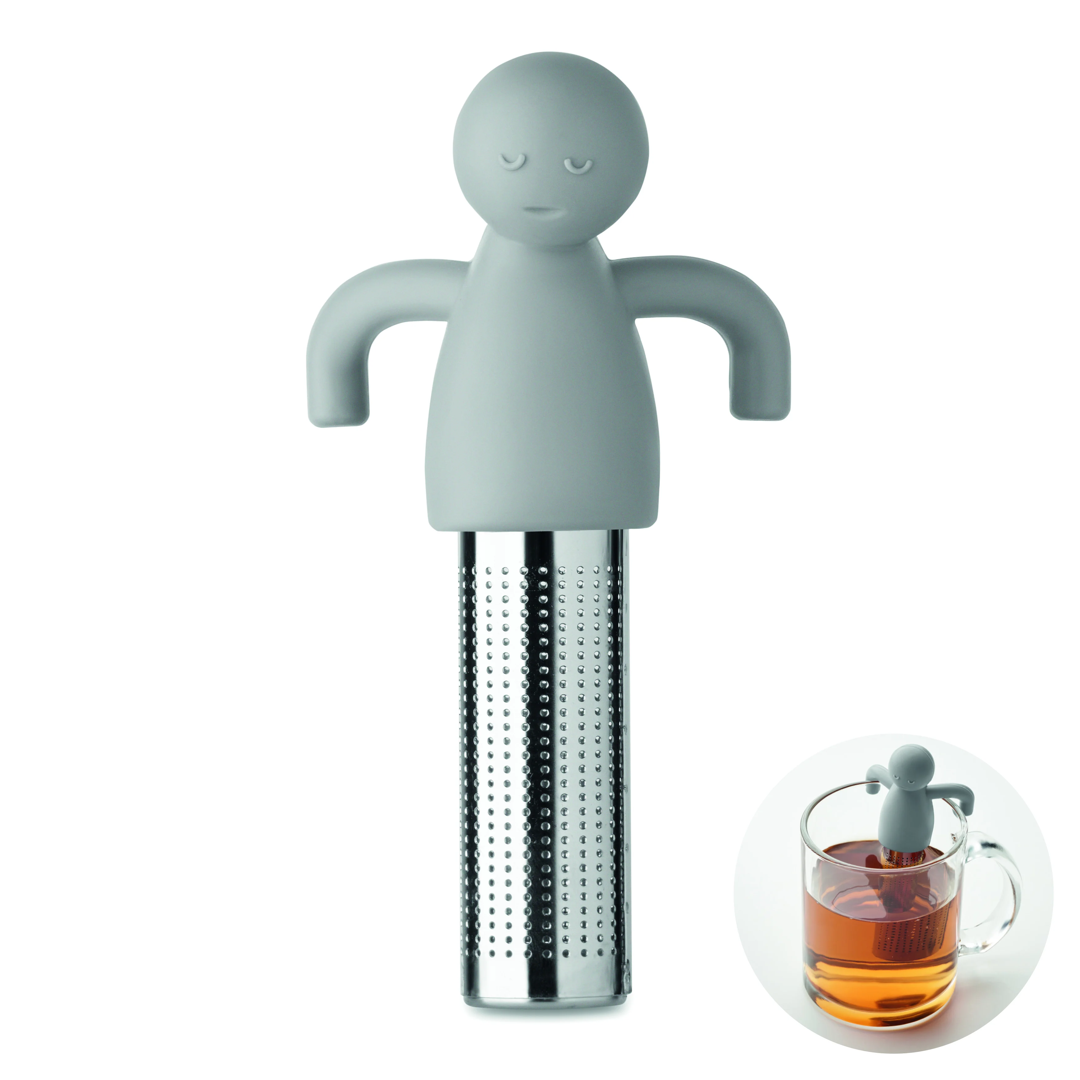 Grappige thee-infuser NINOT Grijs