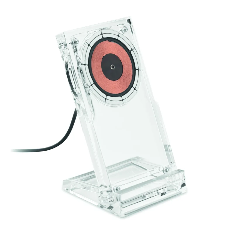 Draadloze oplader acryl 15W Transparant