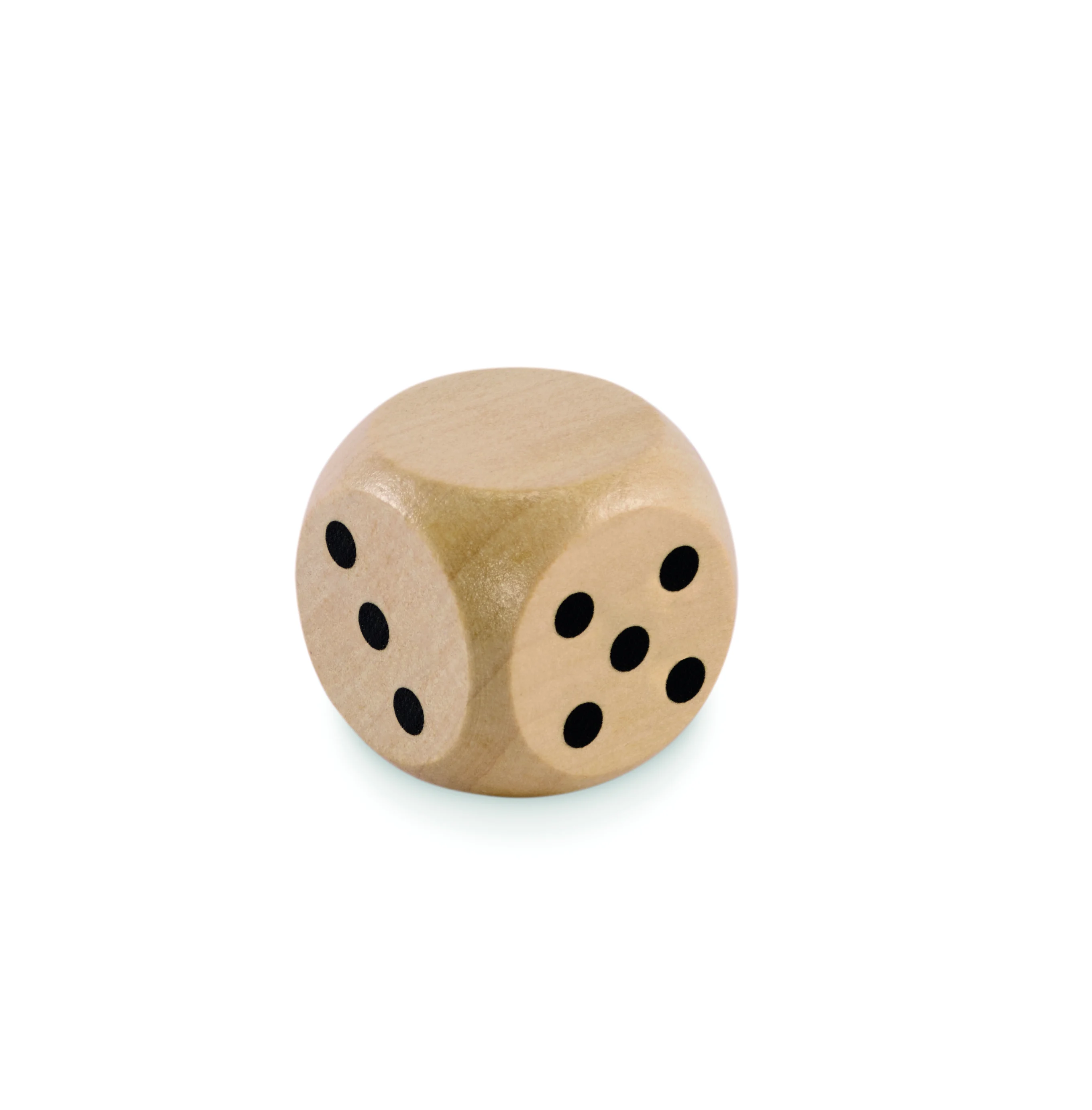 Schima houten dobbelsteen 3cm DADIN Hout