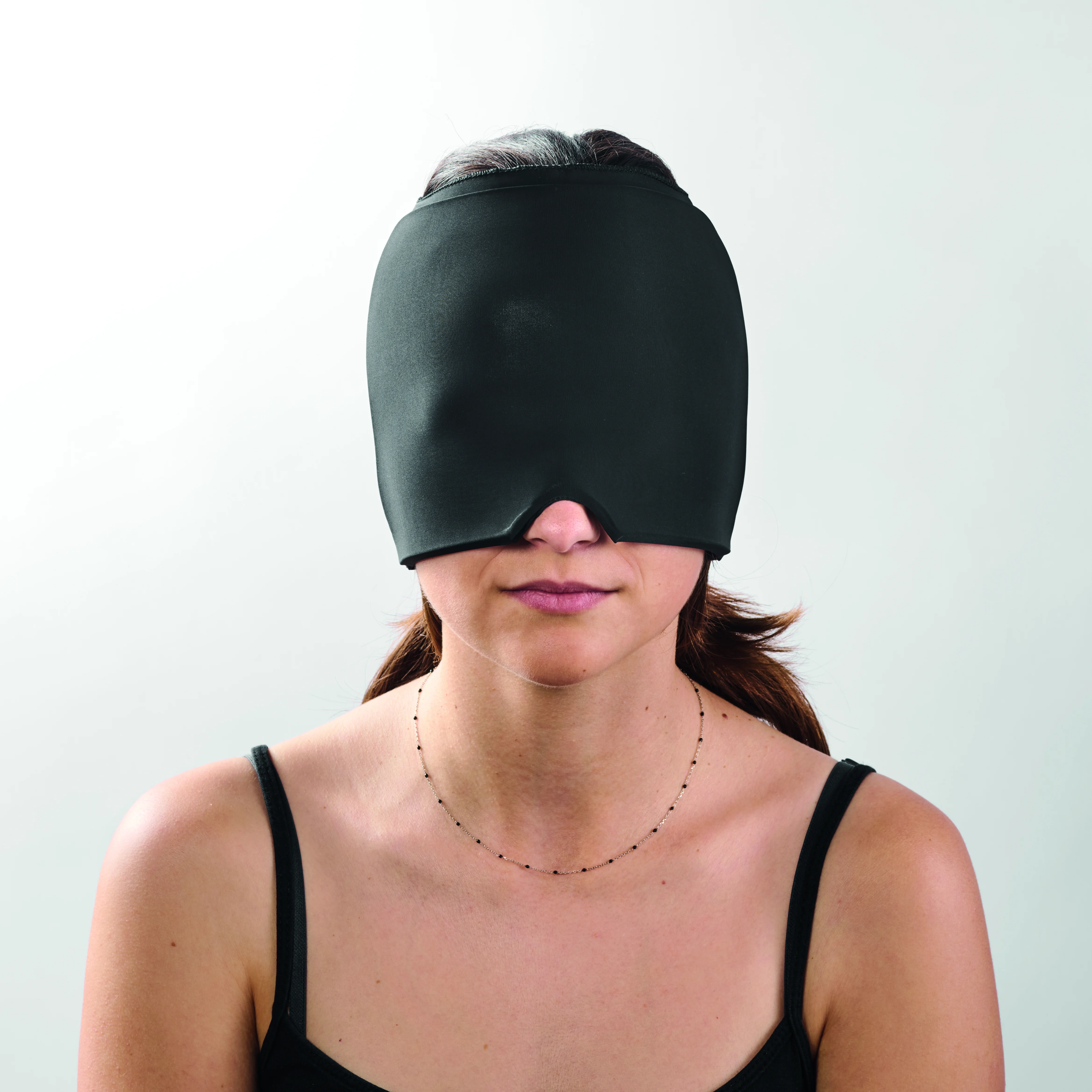Migraine koel masker één maat HOTNOD Zwart