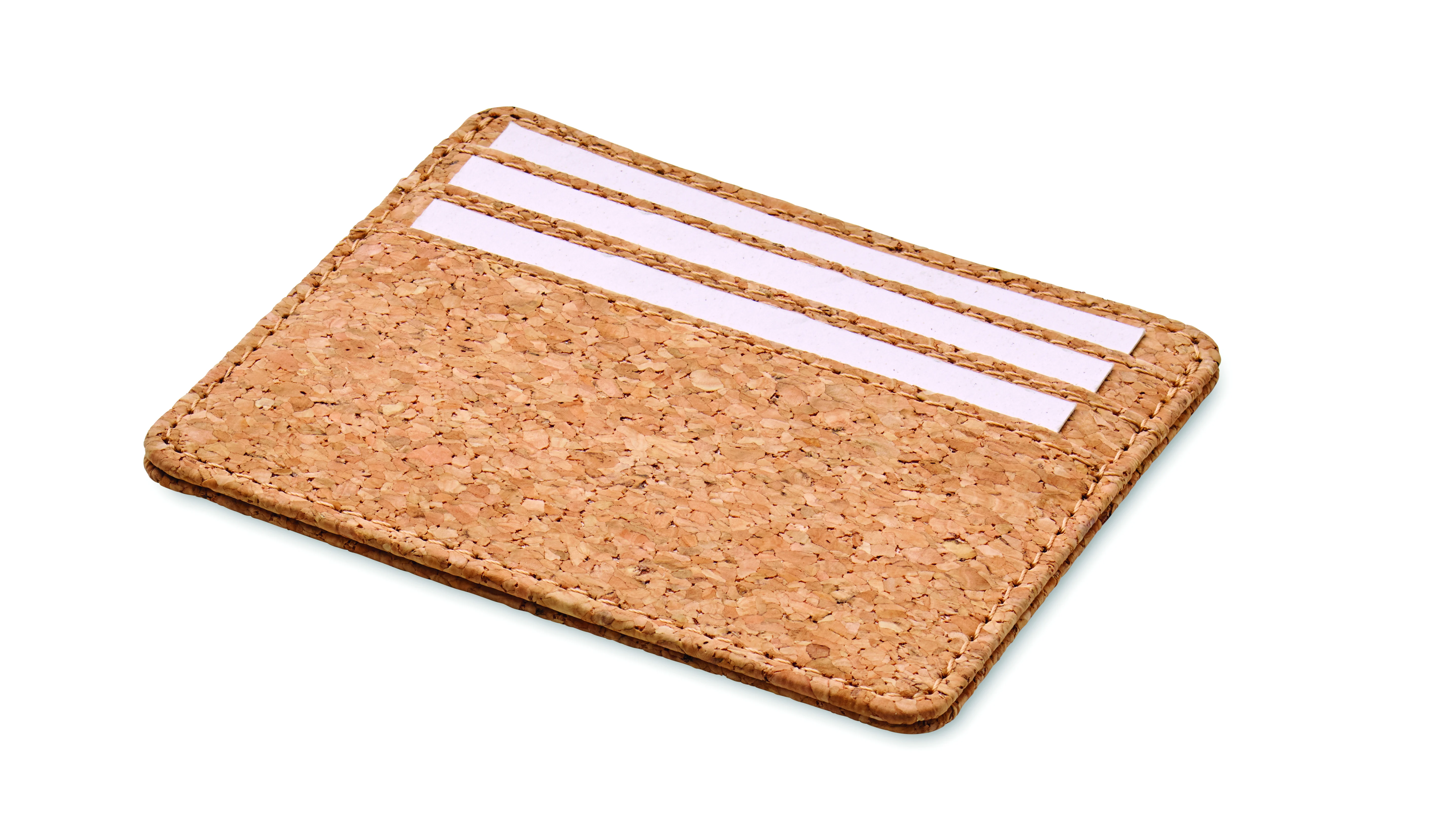 Kurken kaarthouder met RFID WALLK Beige