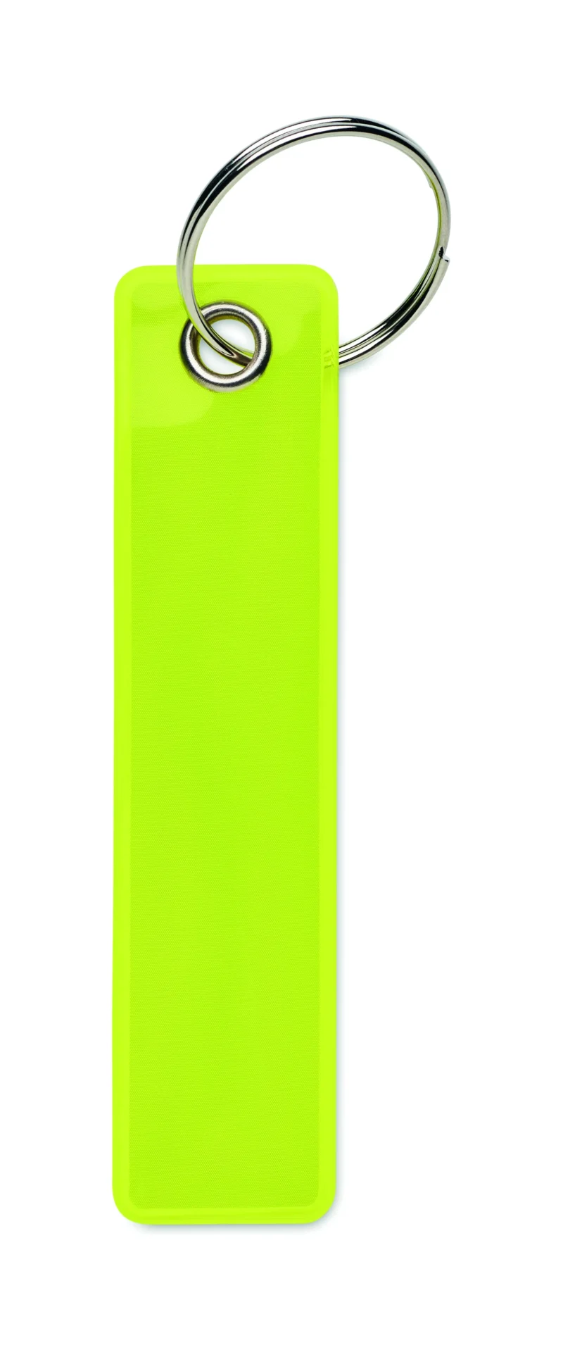 Reflecterende PVC hanger KEYFLECT Neon Geel