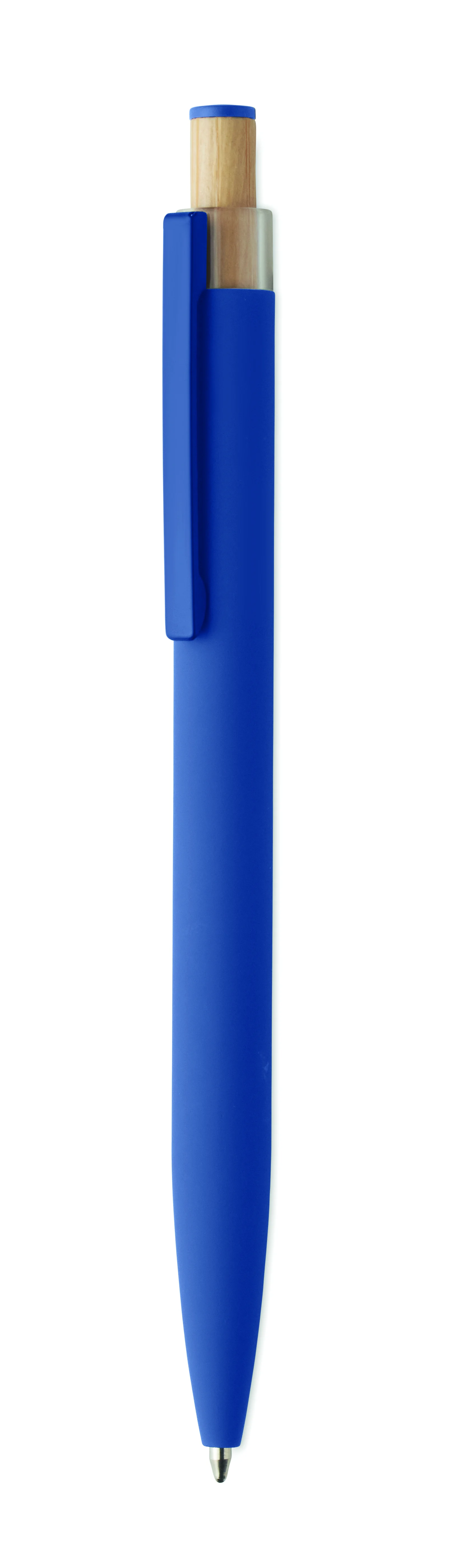 Gerecyclede aluminium pen BERGAMO ++ Blauw