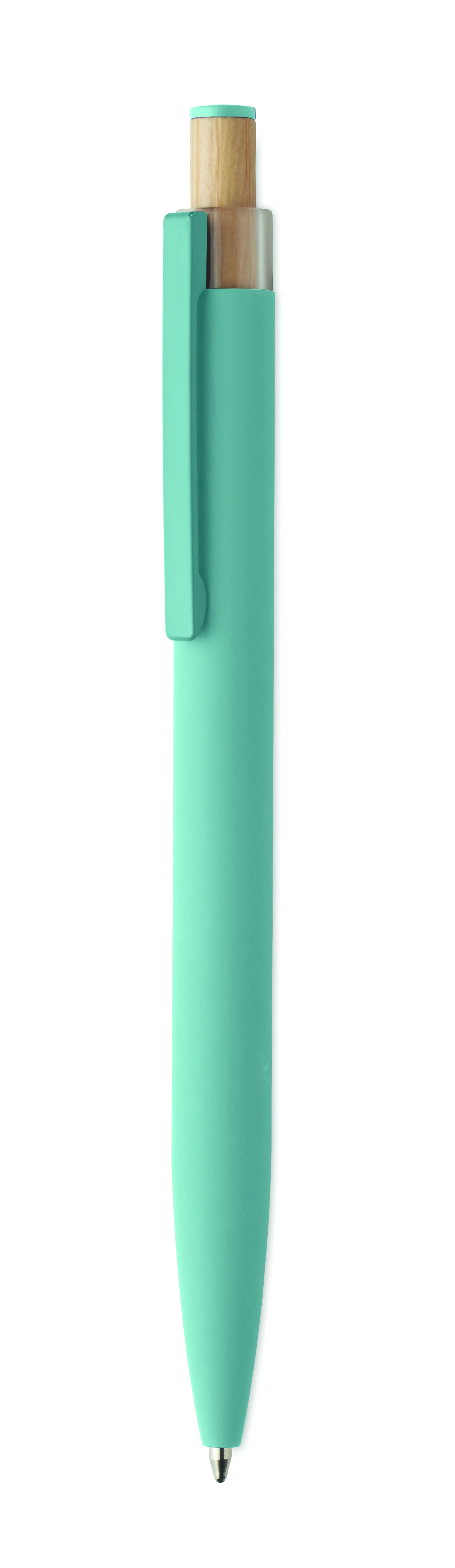 Gerecyclede aluminium pen BERGAMO ++ Babyblauw