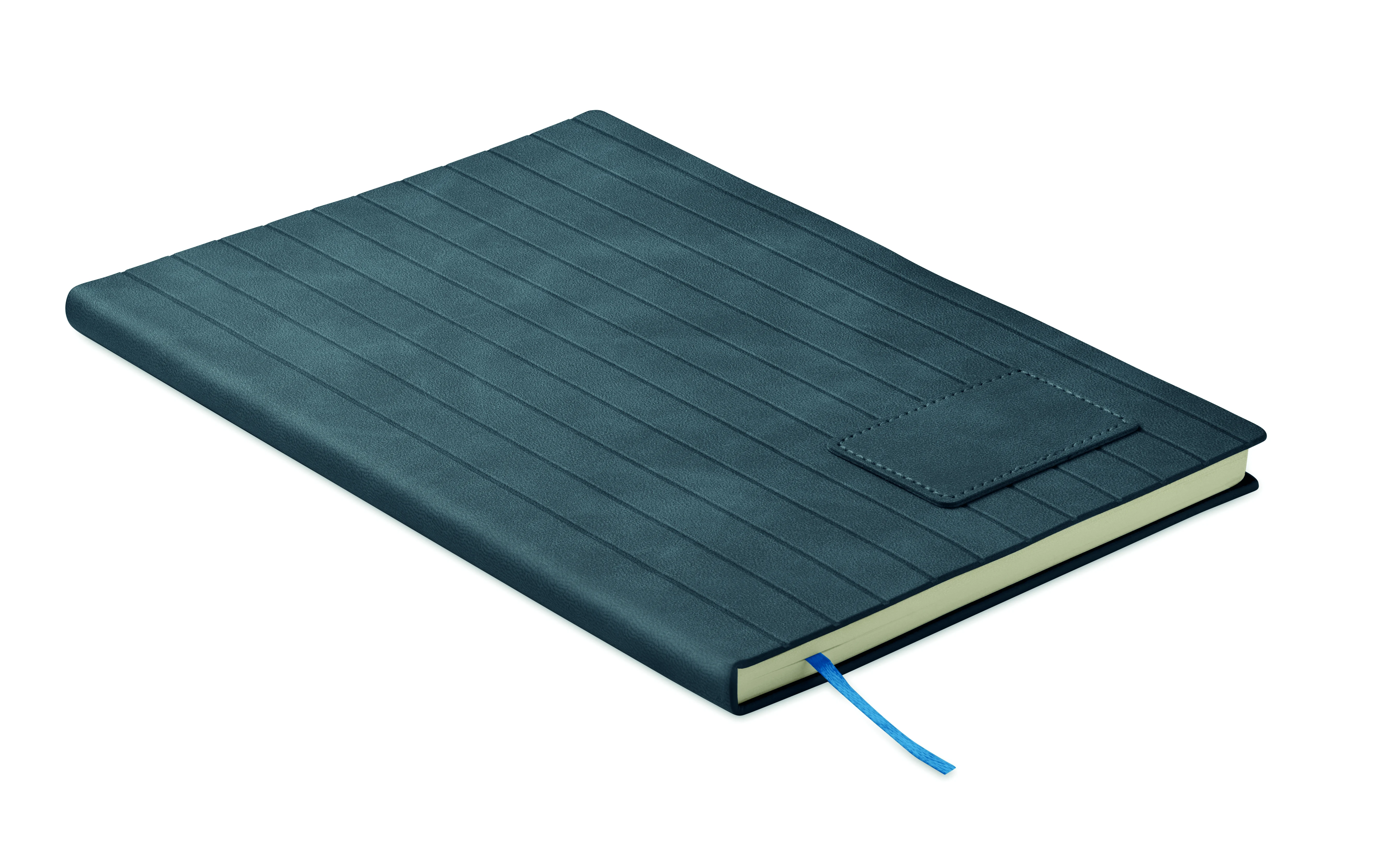 A5 notitieboek in smokey PU TINTRAY Blauw