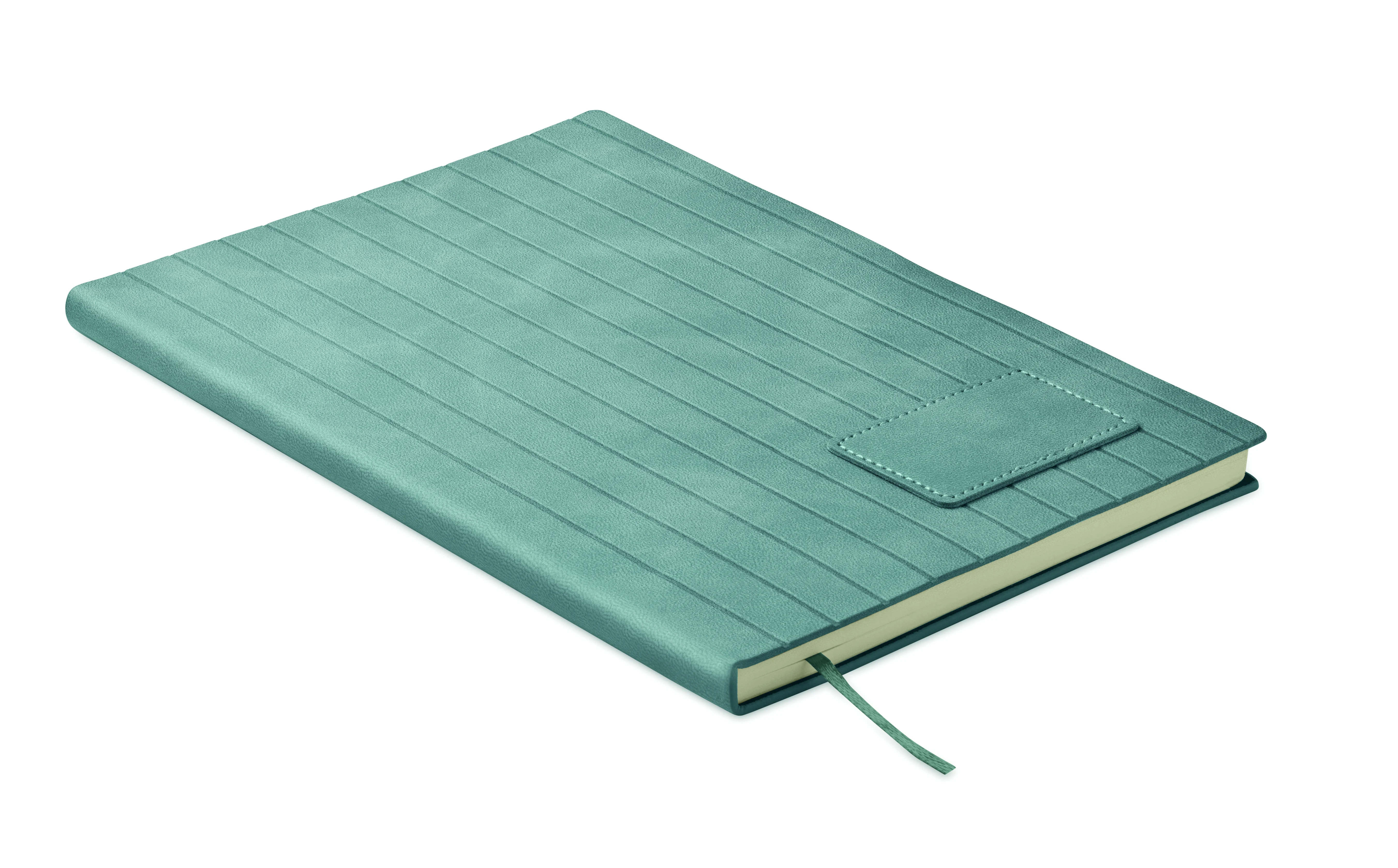 A5 notitieboek in smokey PU TINTRAY Petrol