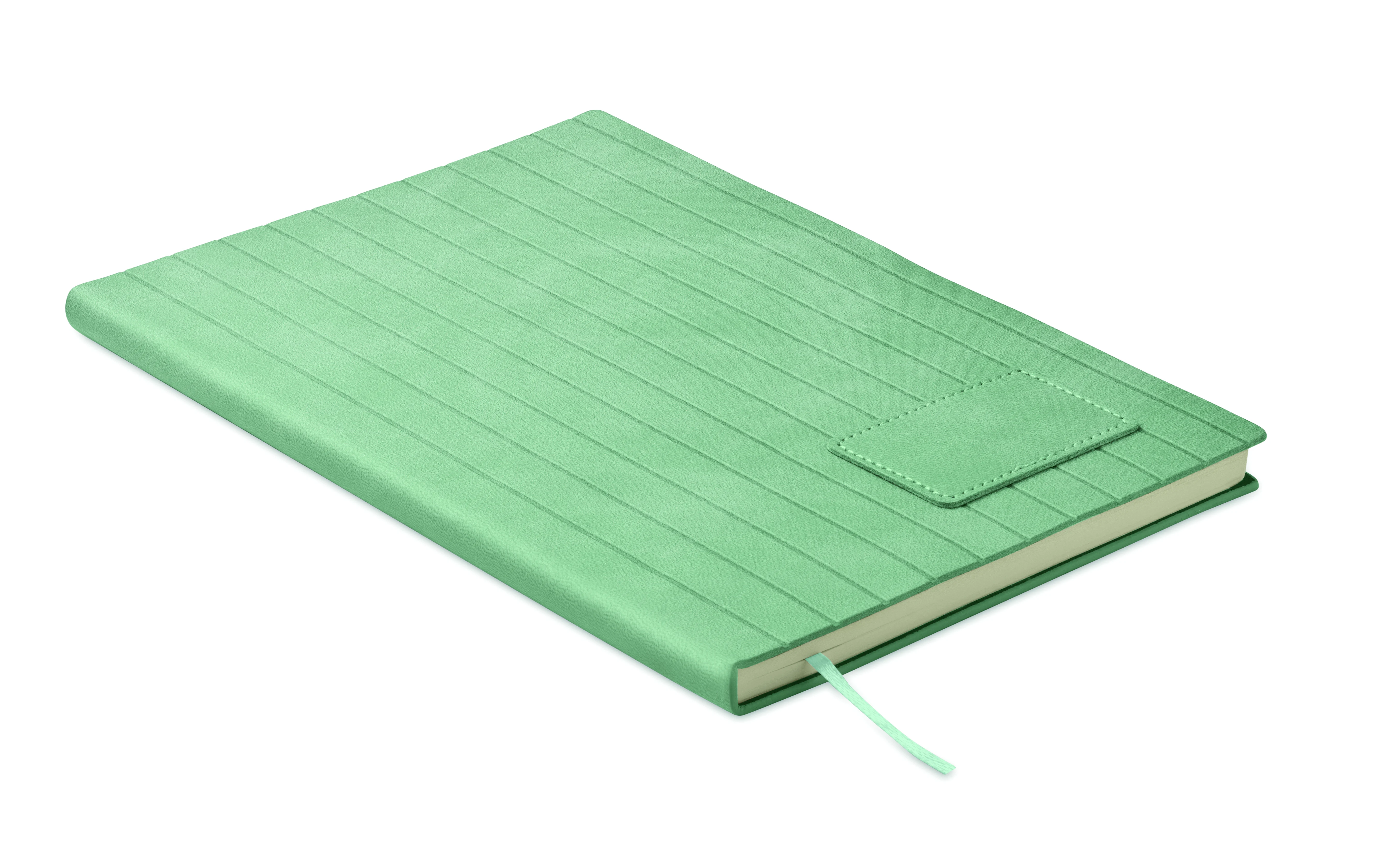 A5 notitieboek in smokey PU TINTRAY Mintgroen