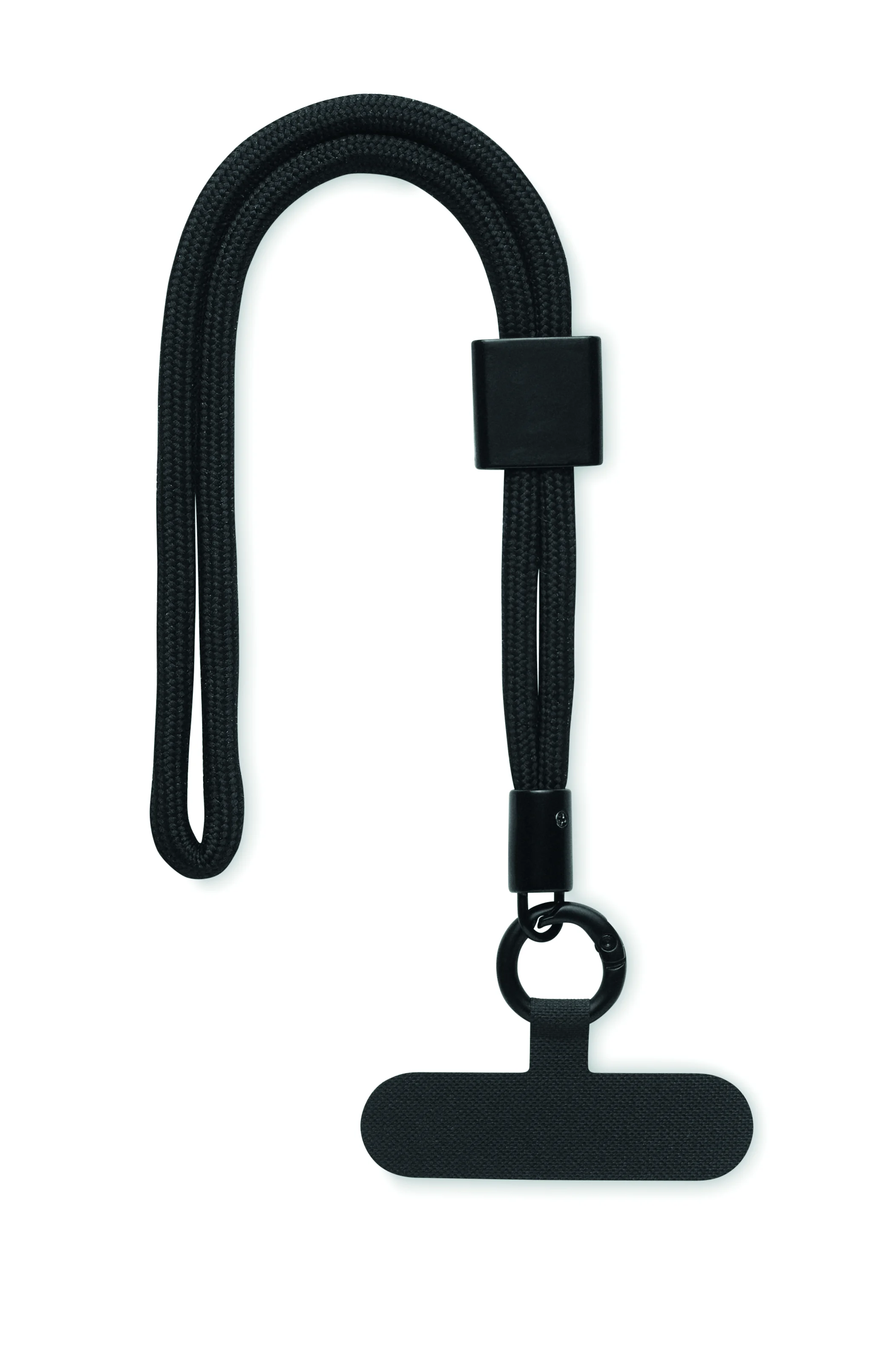 Telefoon polskoord RPET NONETTE WRIST Zwart