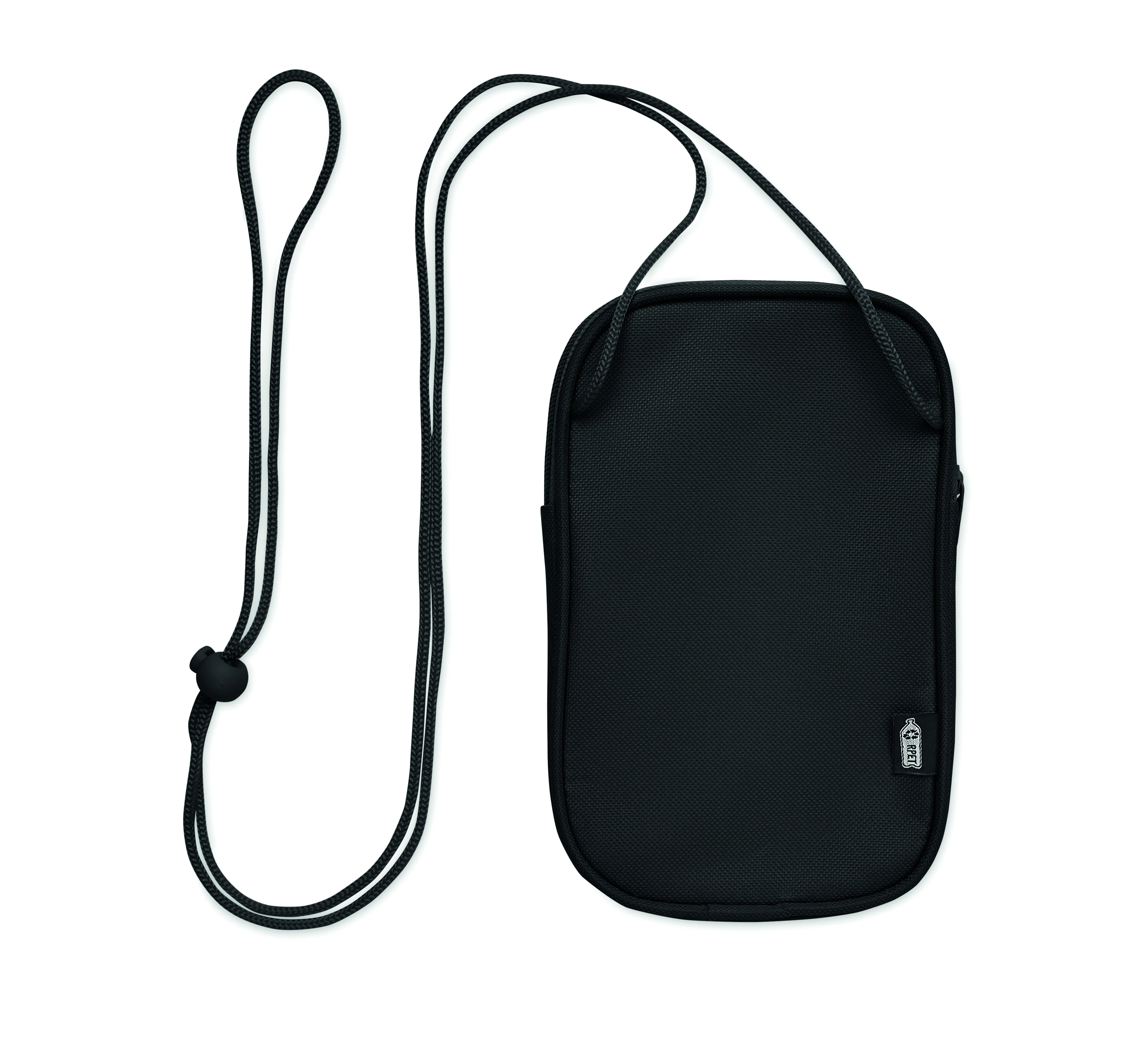 Crossbody reistas RPET KOROVIN POUCH Zwart