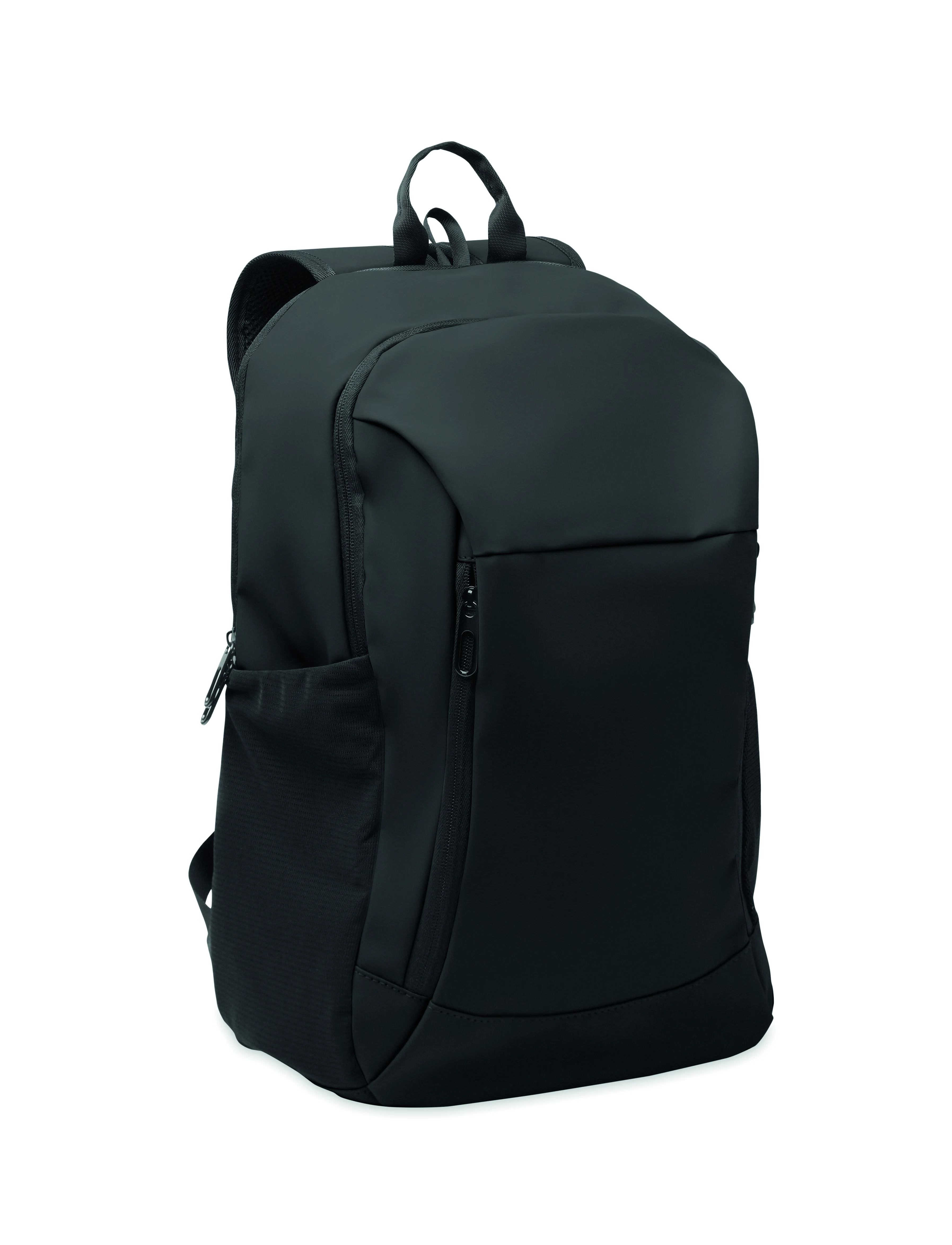 15" zachte PU laptop rugzak KOROVIN Zwart