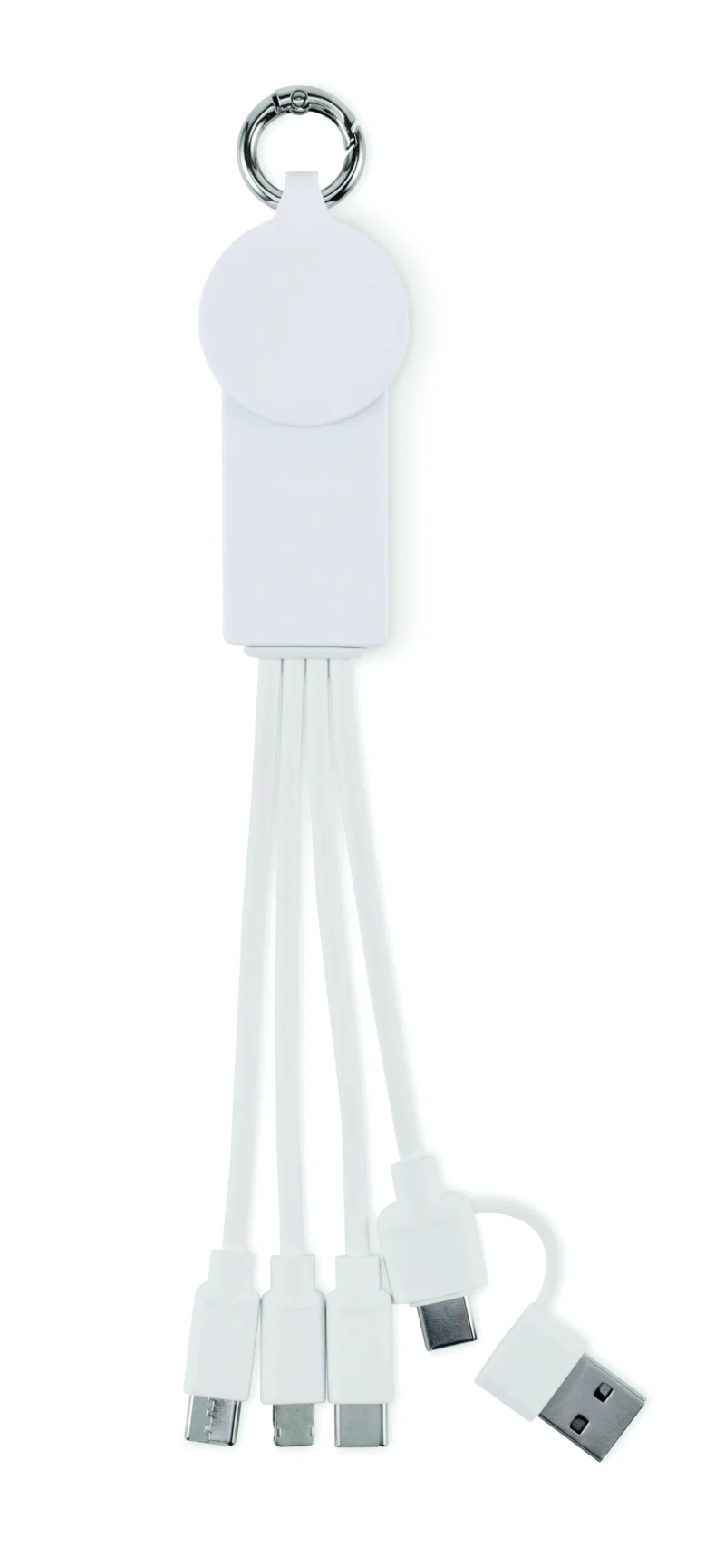 Type-C 2 in 1 oplaadkabel ICAB Wit