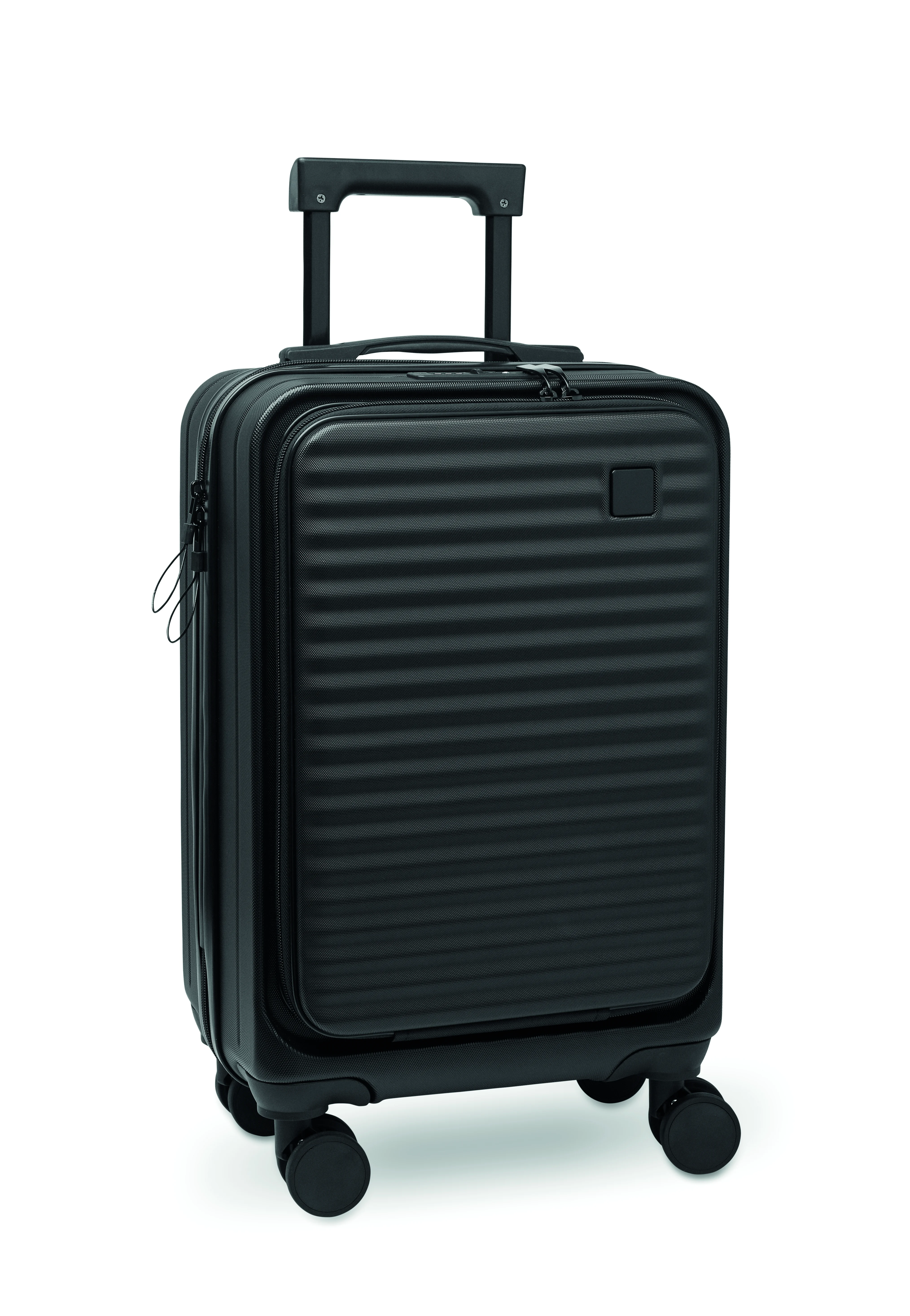20 inch harde ABS trolley CITY Zwart