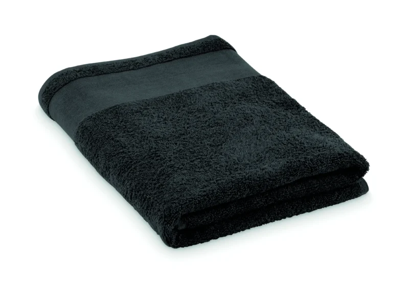 Katoenen badhanddoek 70X140cm ISLAND 70 Zwart