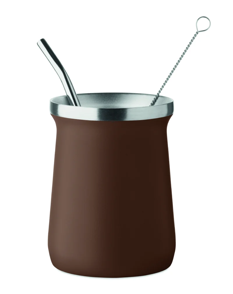 Yerba maté theekopje MIYERBA Bruin