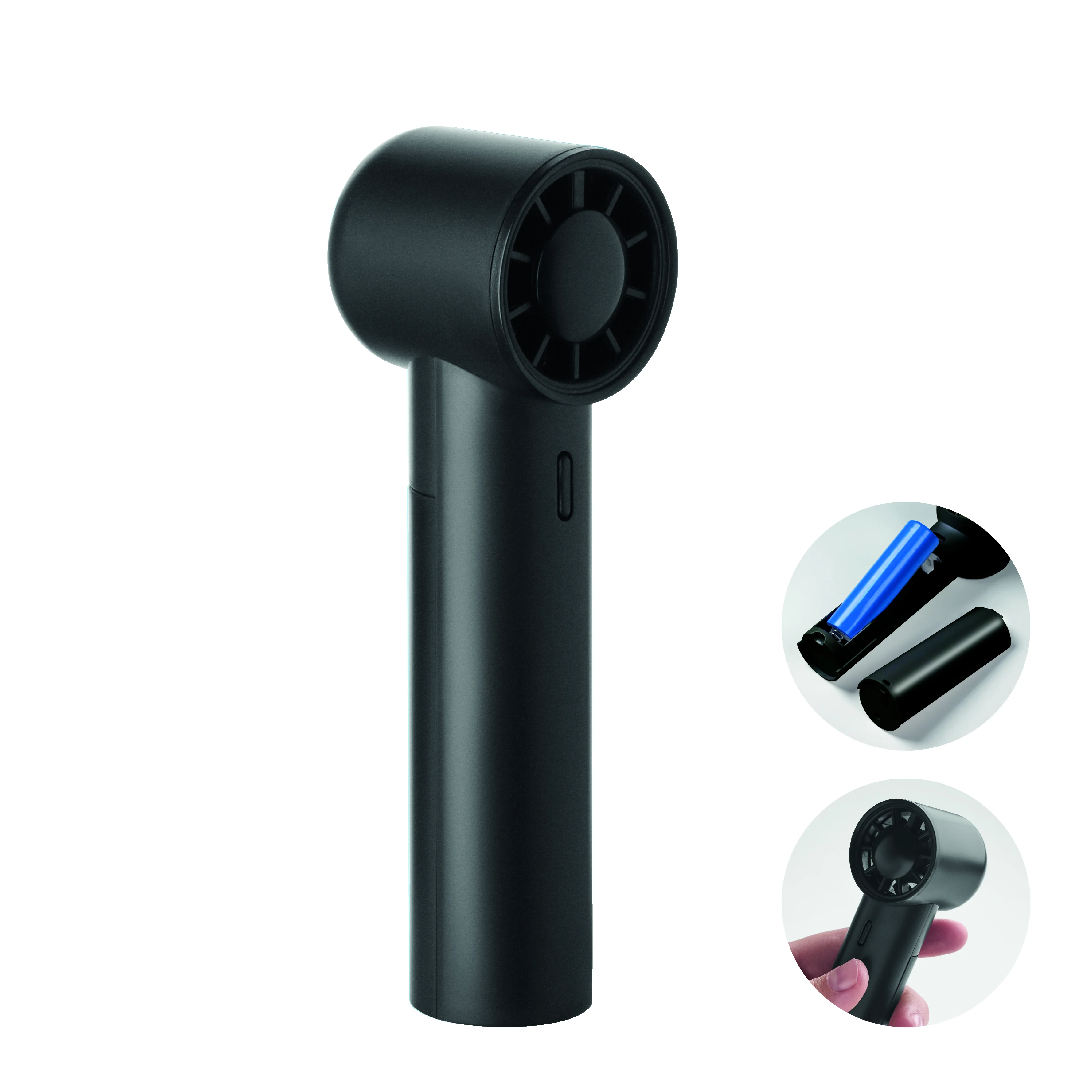 Mini hi-speed handventilator GLACI Zwart