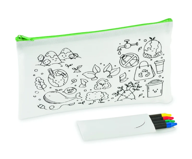 Etui met 4 krijtjes CRAY Limoen