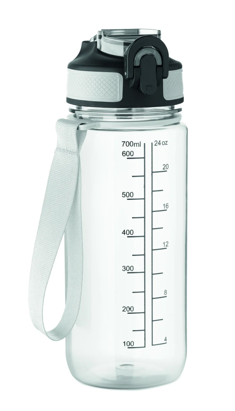 Sportdrinkfles 700ml ENKEL Transparant
