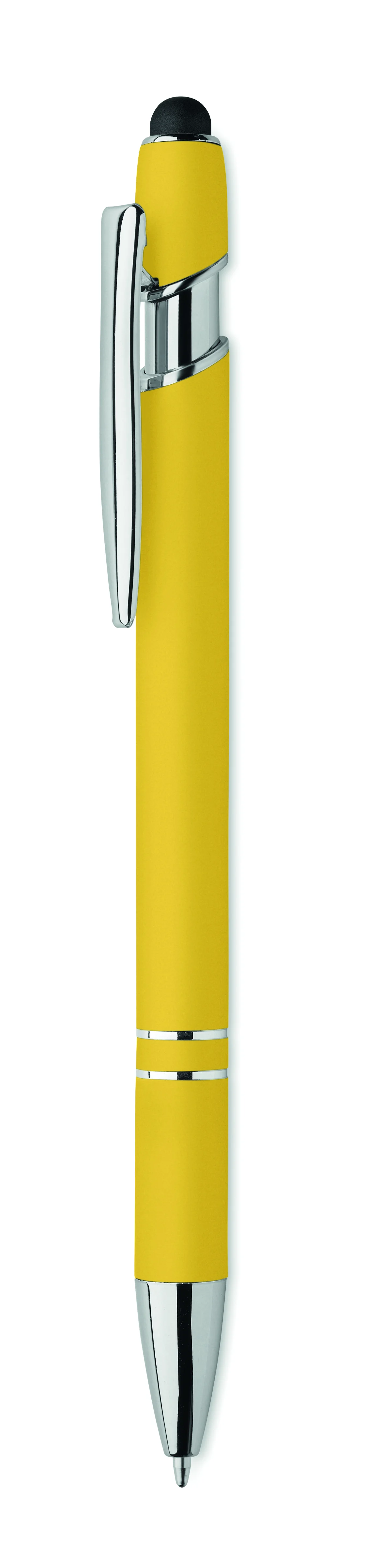 Gerecyclede aluminium balpen SIPARO Geel