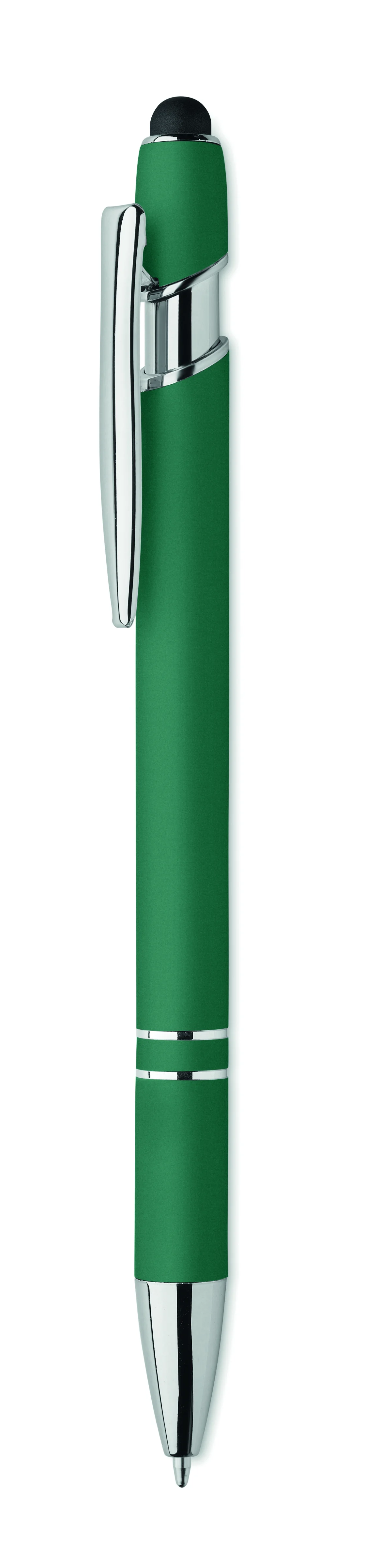 Gerecyclede aluminium balpen SIPARO Groen