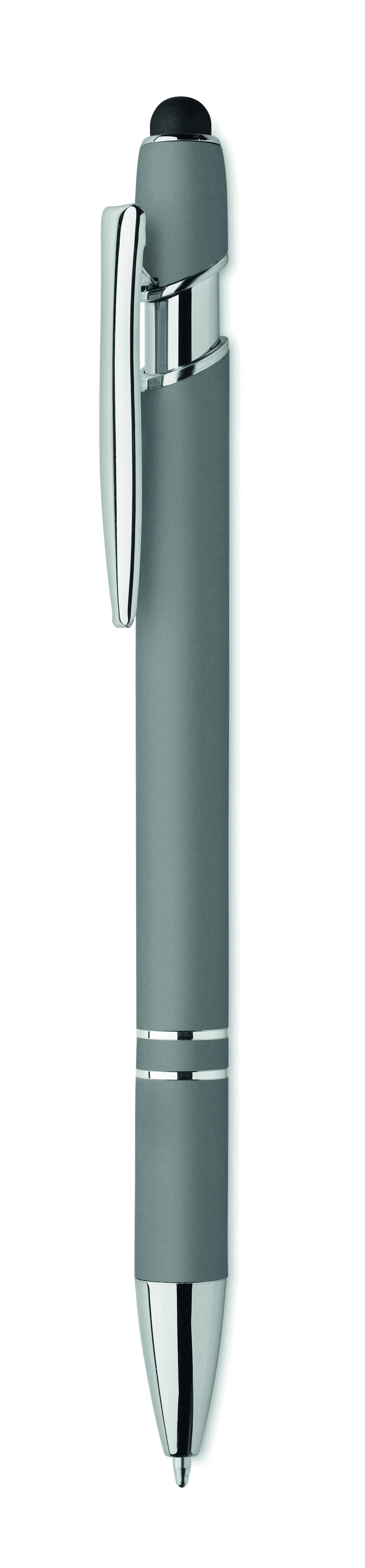 Gerecyclede aluminium balpen SIPARO Steengrijs