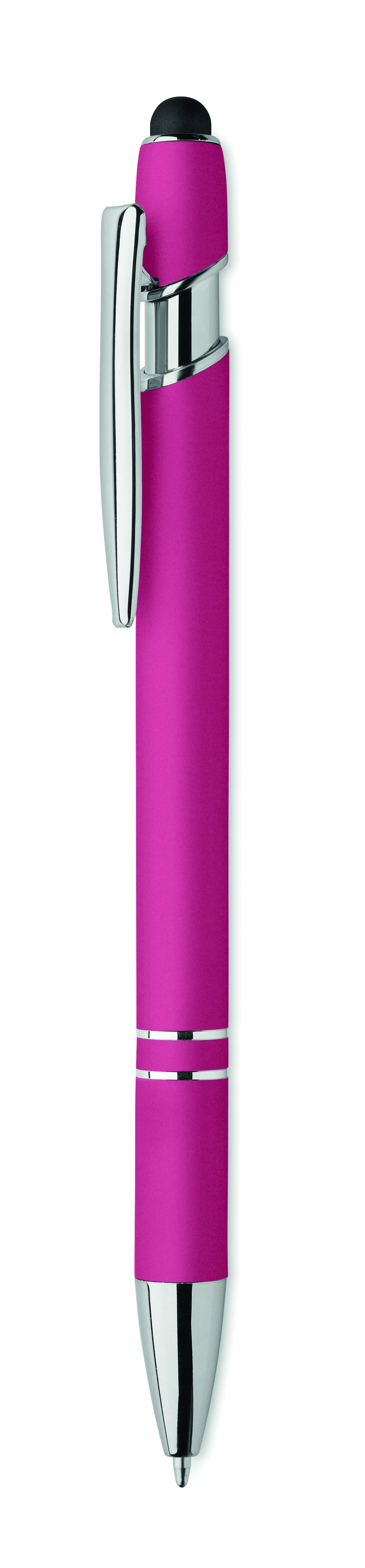 Gerecyclede aluminium balpen SIPARO Fuchsia