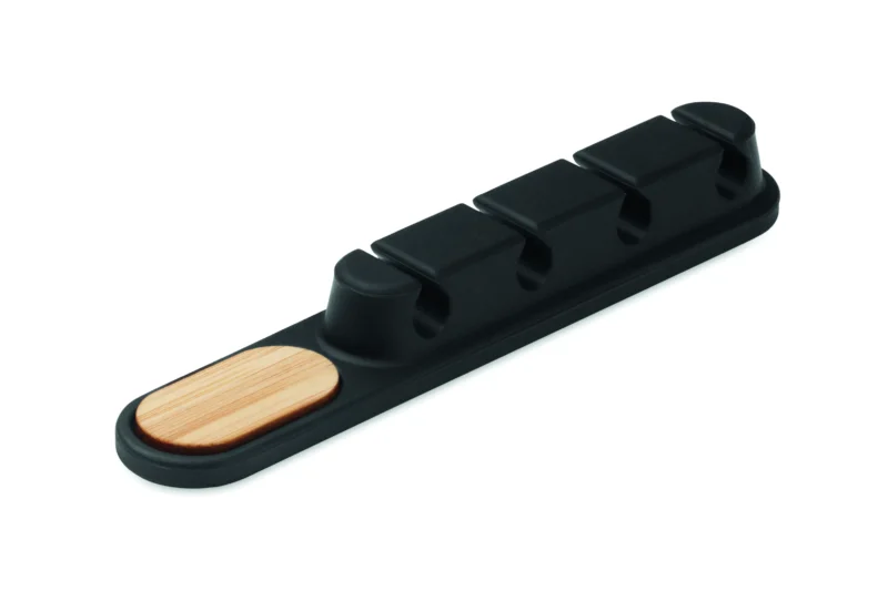 Siliconen kabelorganizer ORDER Zwart