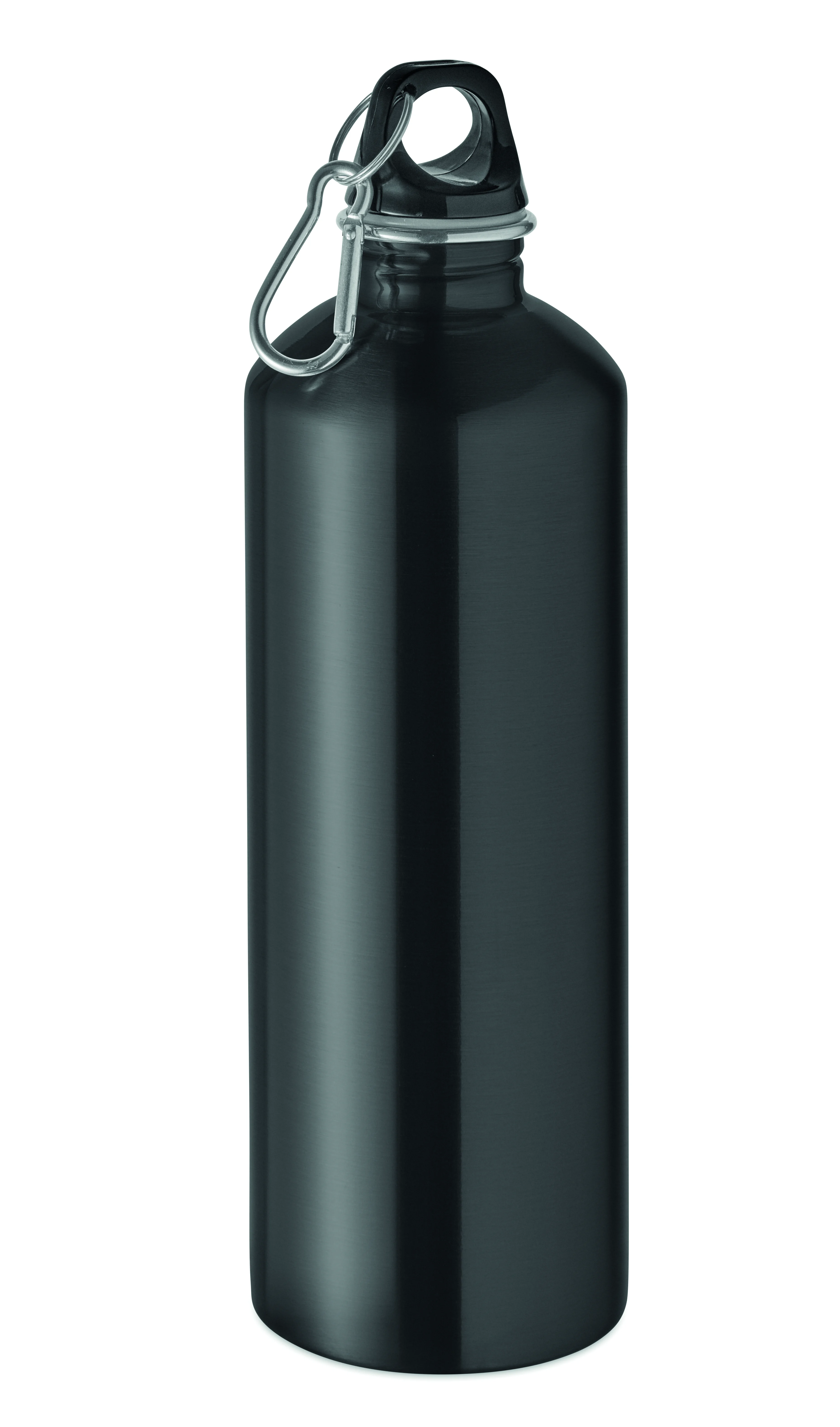 Enkelwandige fles 1000ml RE-ONE MOSS Zwart