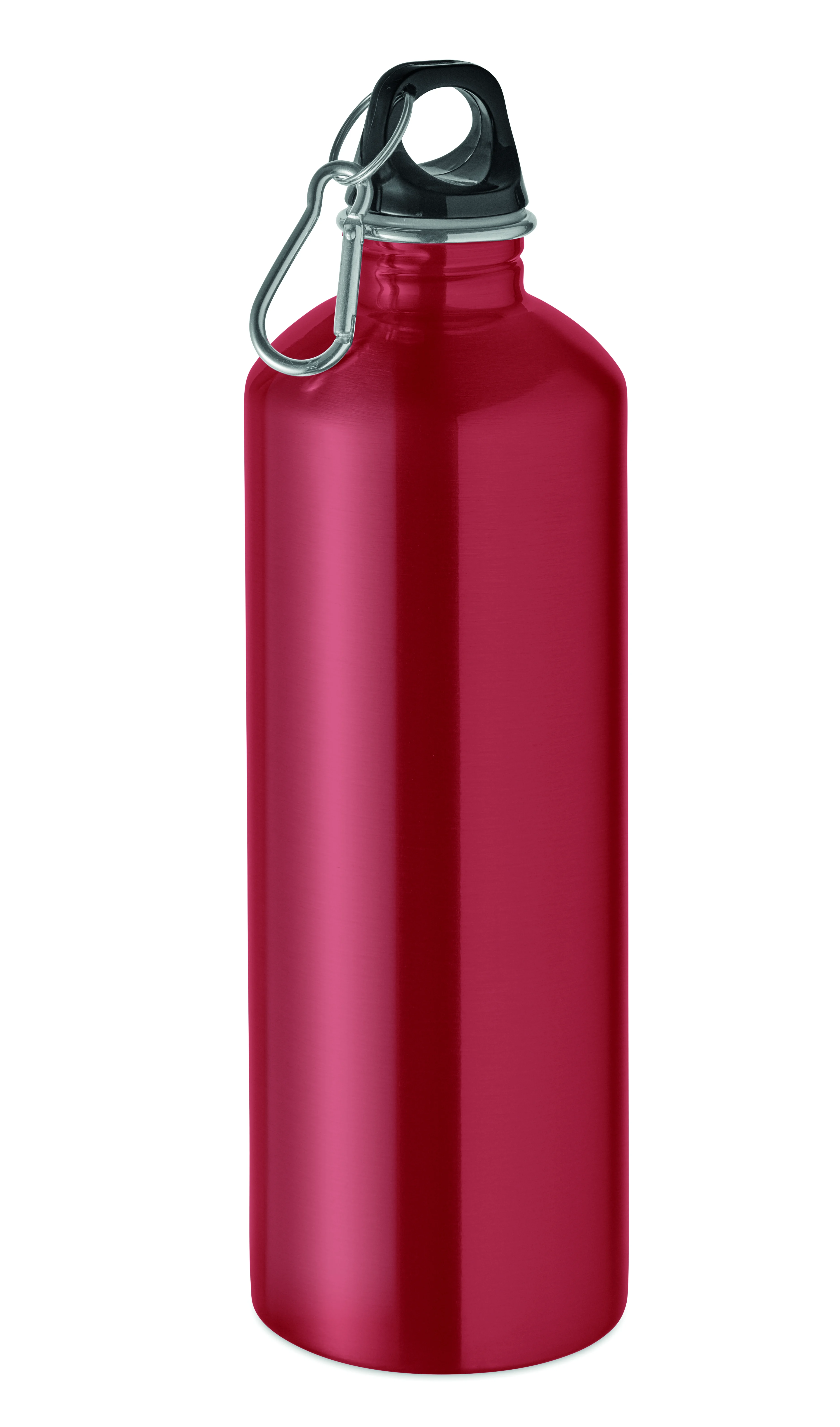 Enkelwandige fles 1000ml RE-ONE MOSS Rood