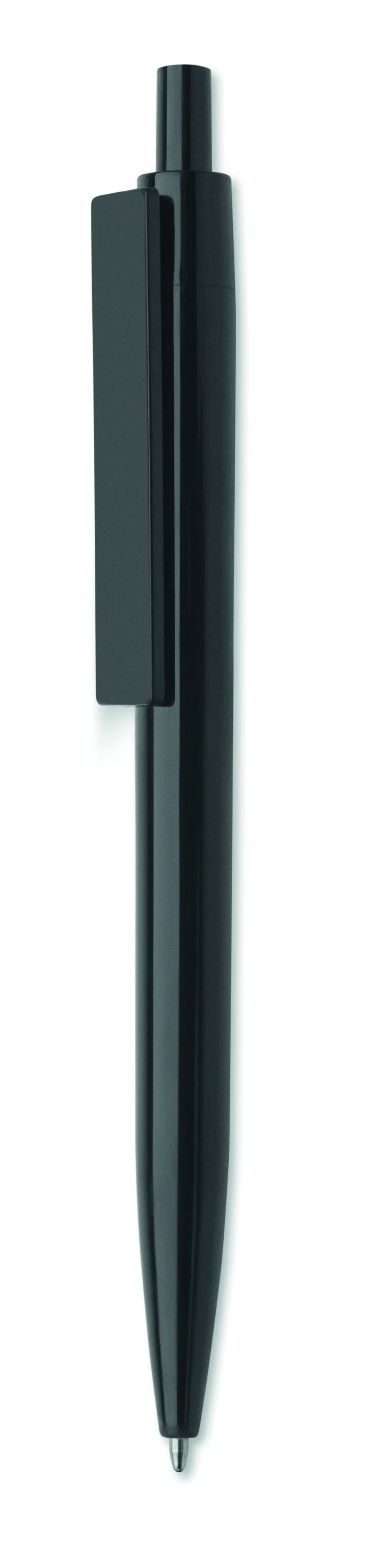 Gerecycled ABS balpen AMPLA Zwart