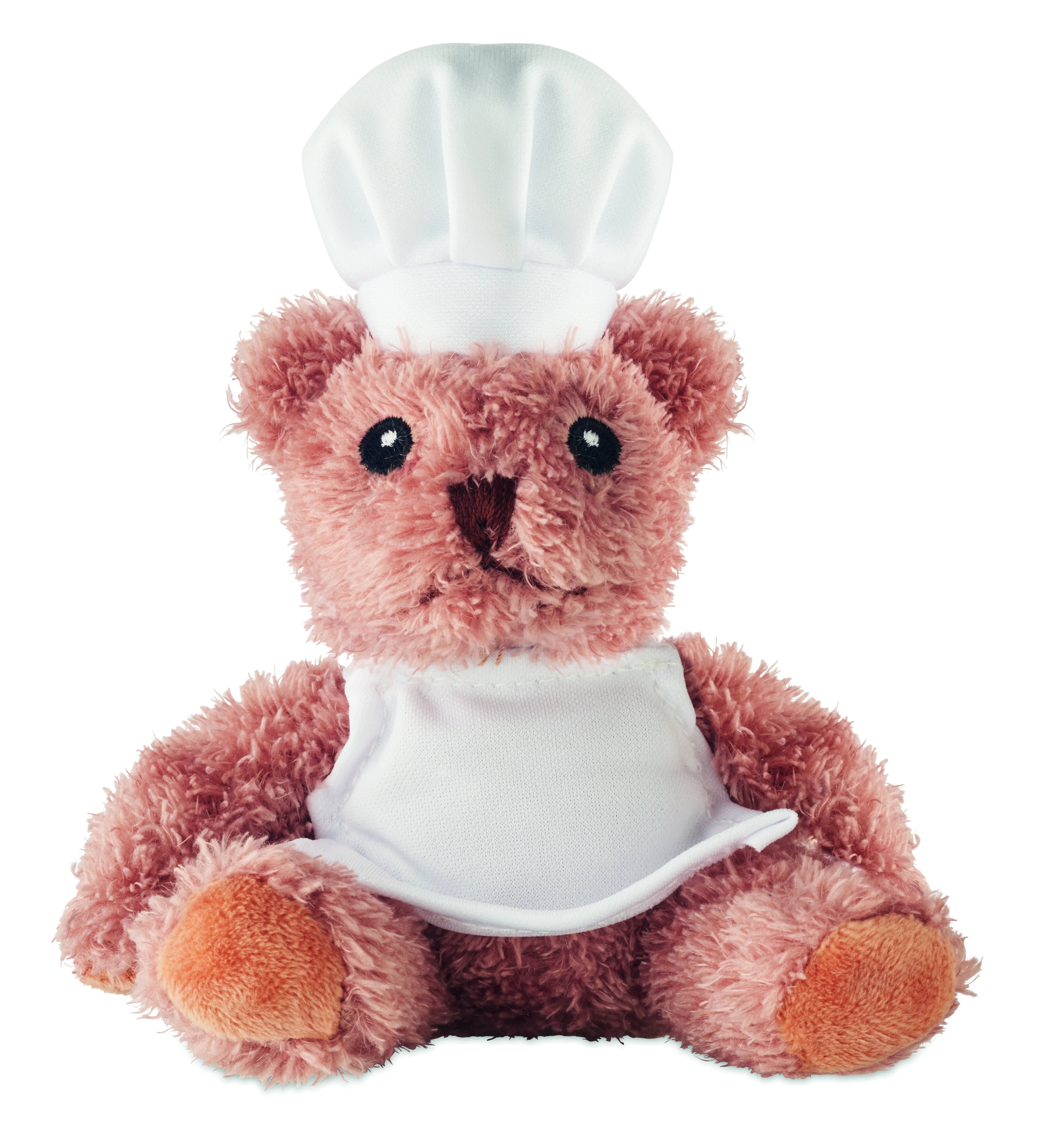 Pluche teddybeer chef-kok TEDDCHEF Wit