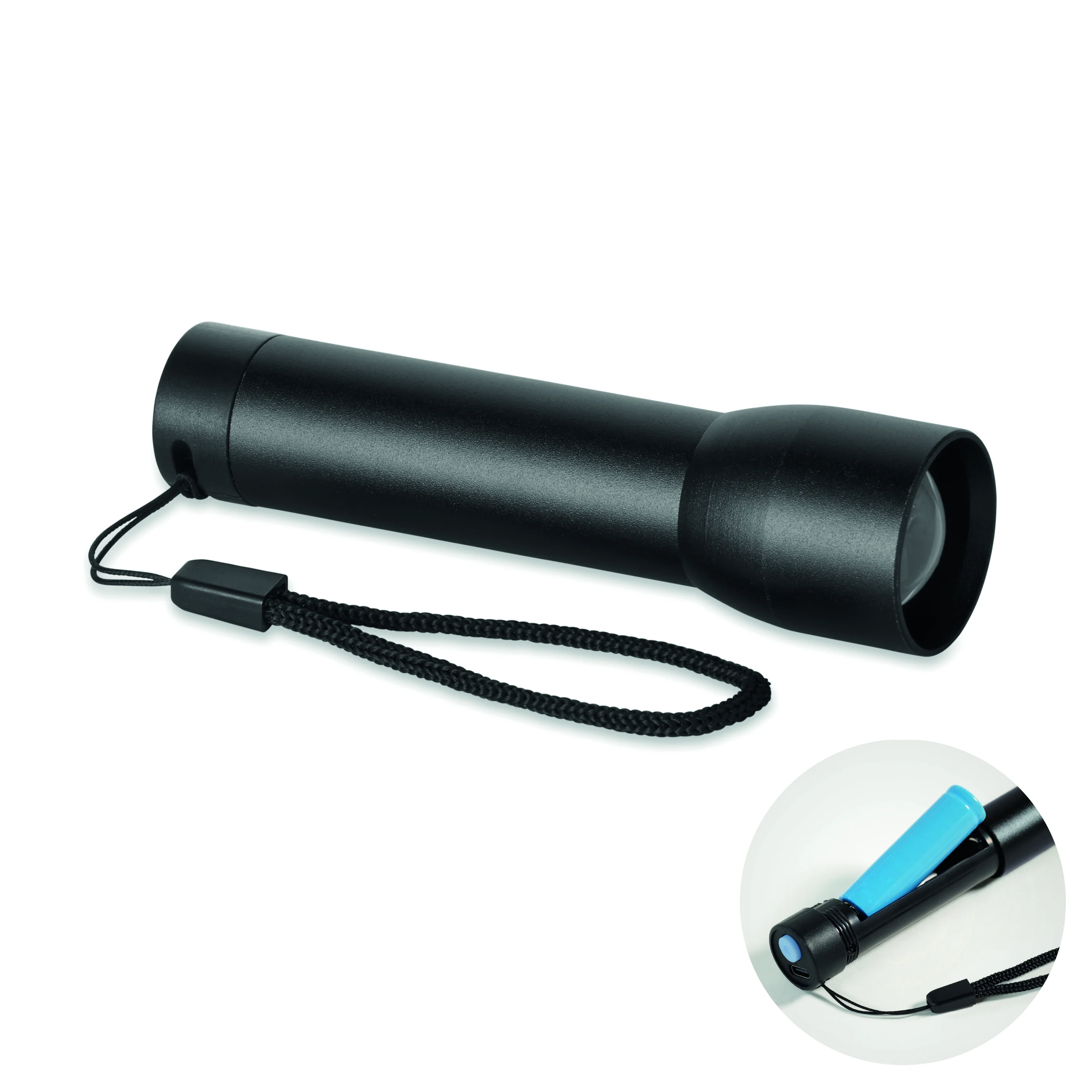 Aluminium oplaadbare zaklamp LUMEZO